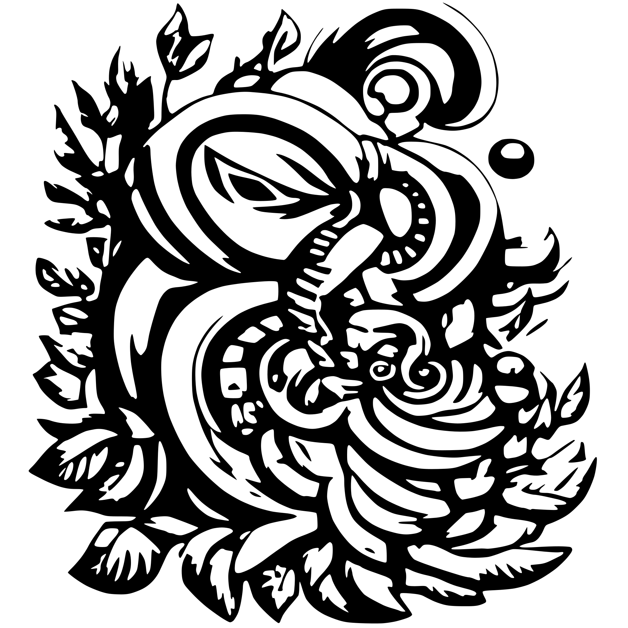 AI-generated SVG of a stoicism