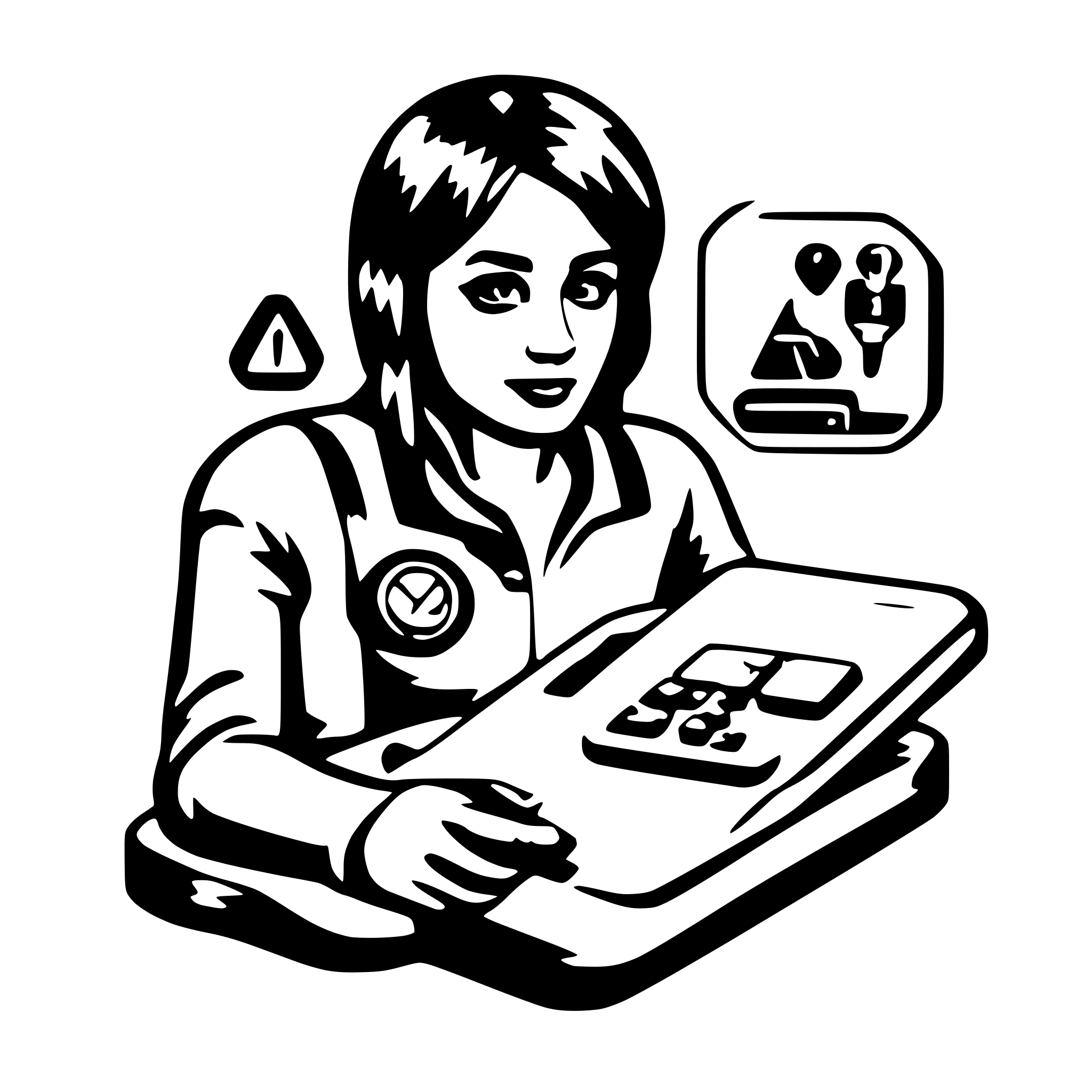 AI-generated SVG of 'Healthcheck'