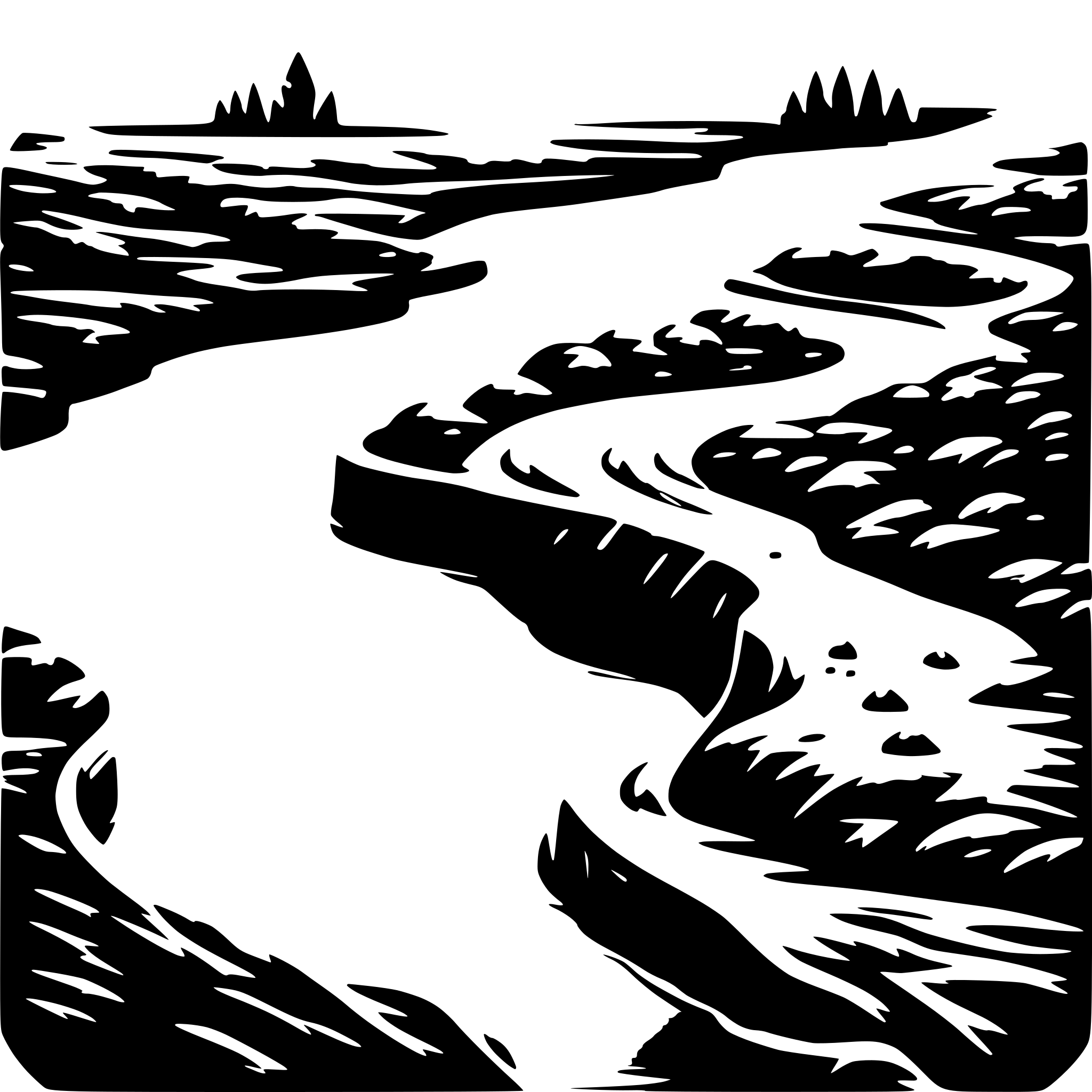 AI-generated SVG of a A river seen from above with an illustration of the different particles AI-generated SVG of a A river seen from above with an illustration of the different particles