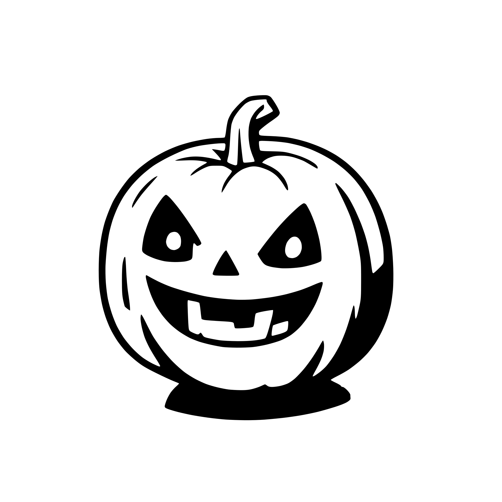 AI-generated SVG of 'Halloweenpumpkin'
