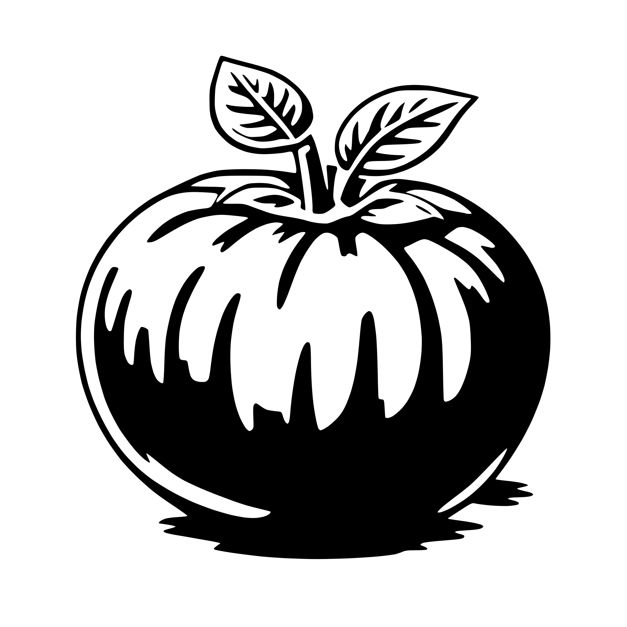 AI-generated SVG of a tomato