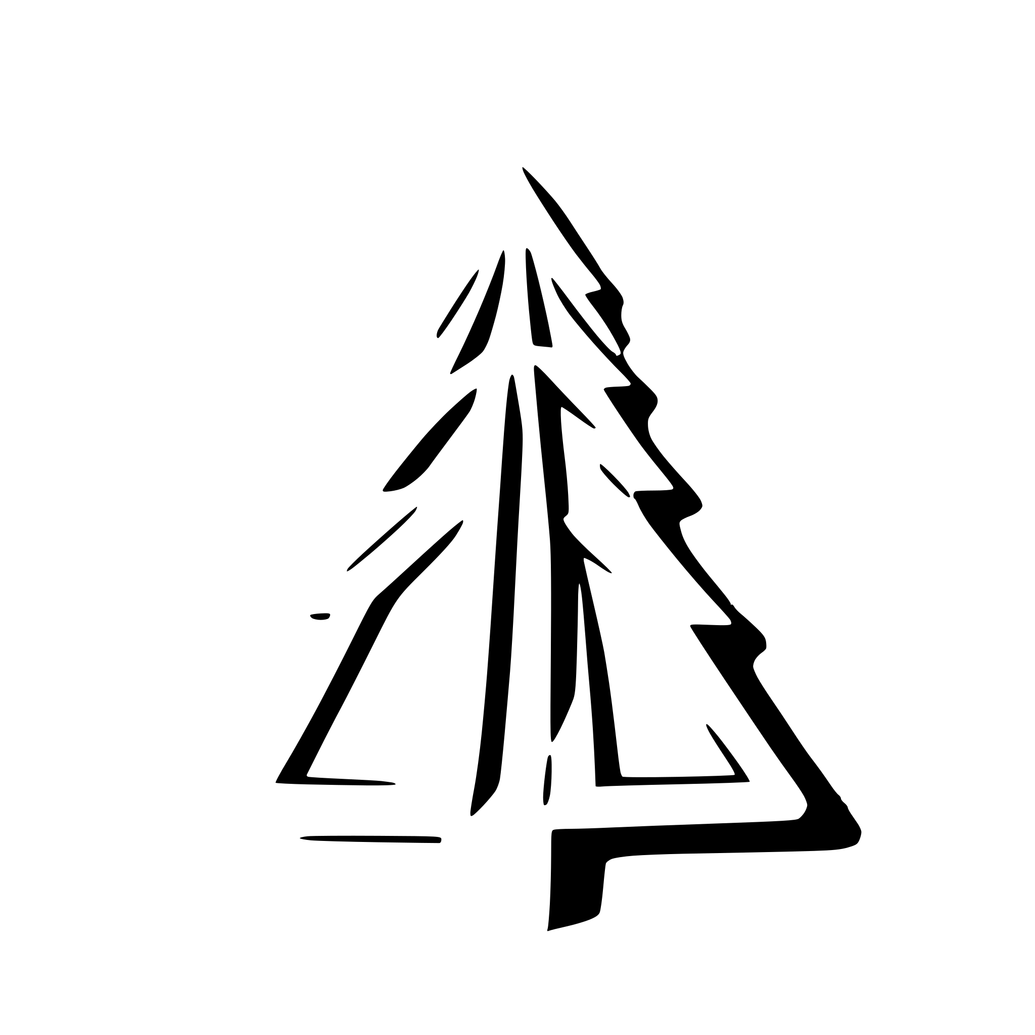 AI-generated SVG of 'A solid whimsical Christmas Tree'