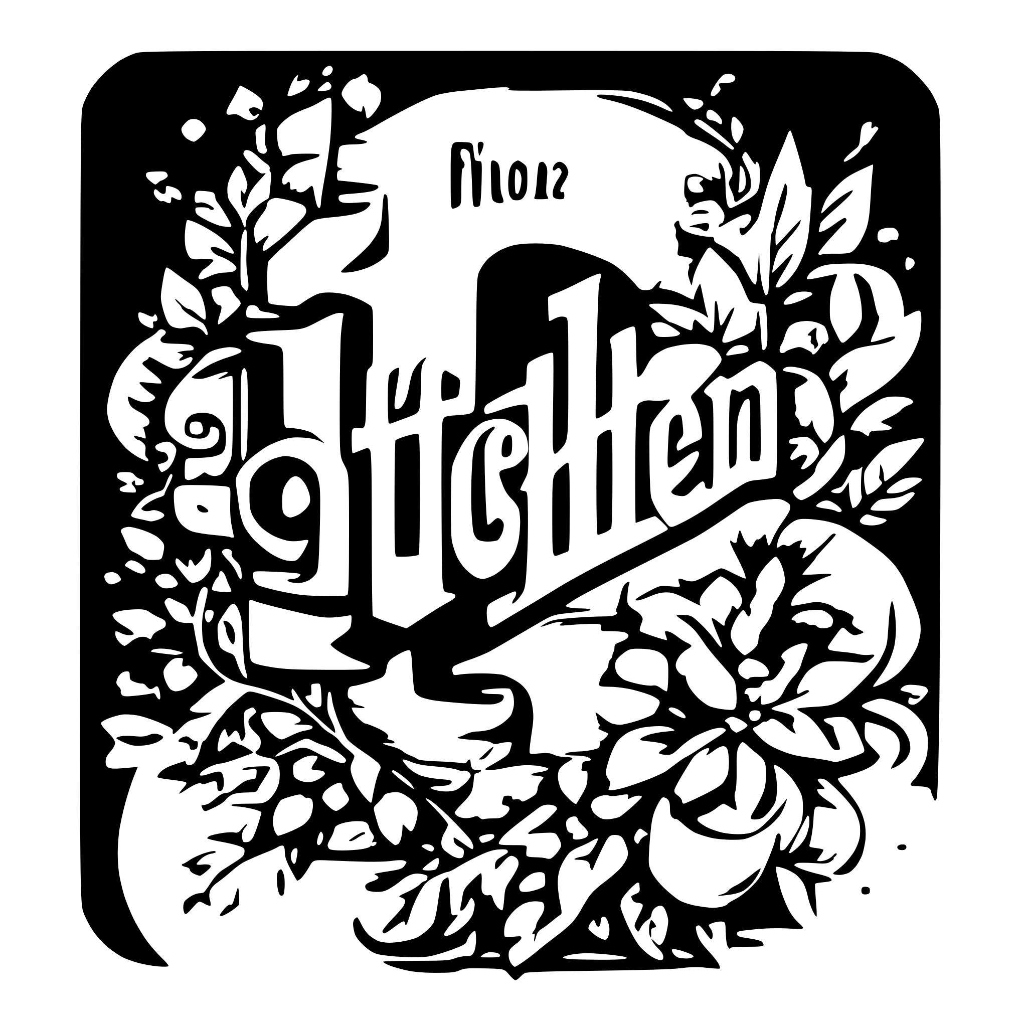 AI-generated SVG of a Wedding fonts