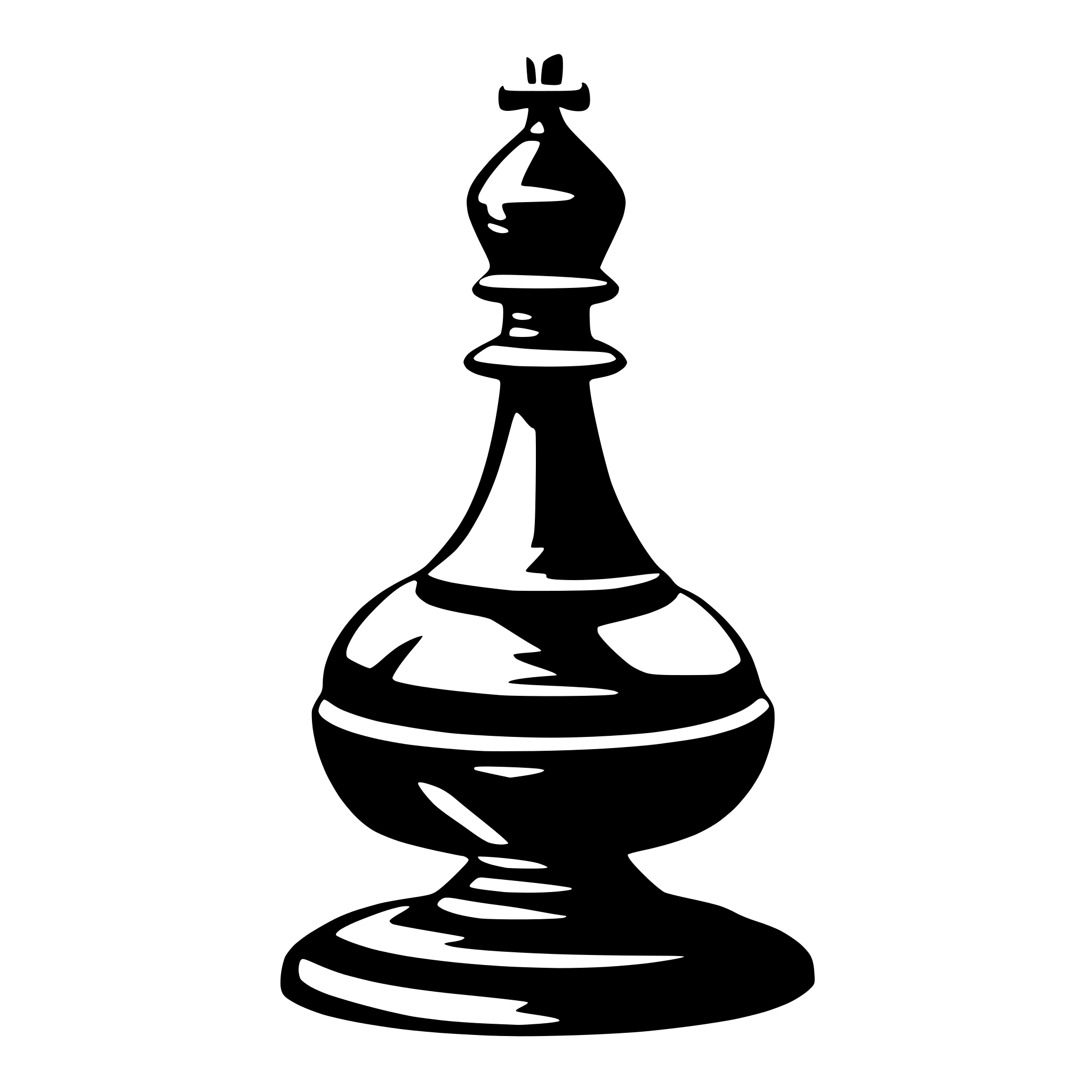 AI-generated SVG of a circle size pawn