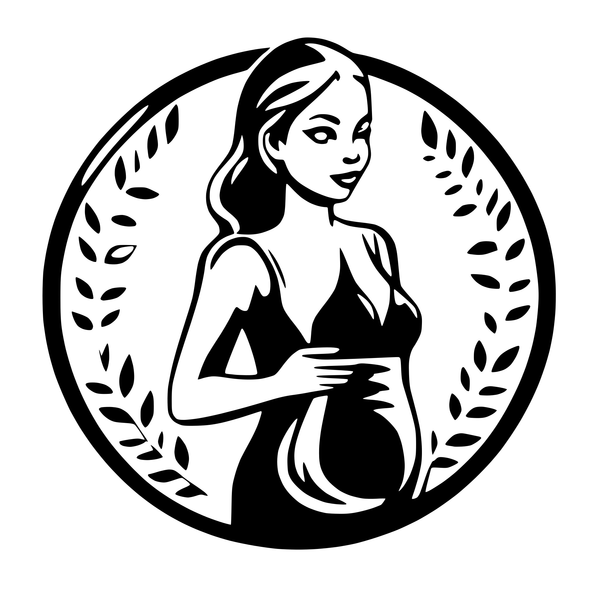 AI-generated SVG of 'pregnant woman support'