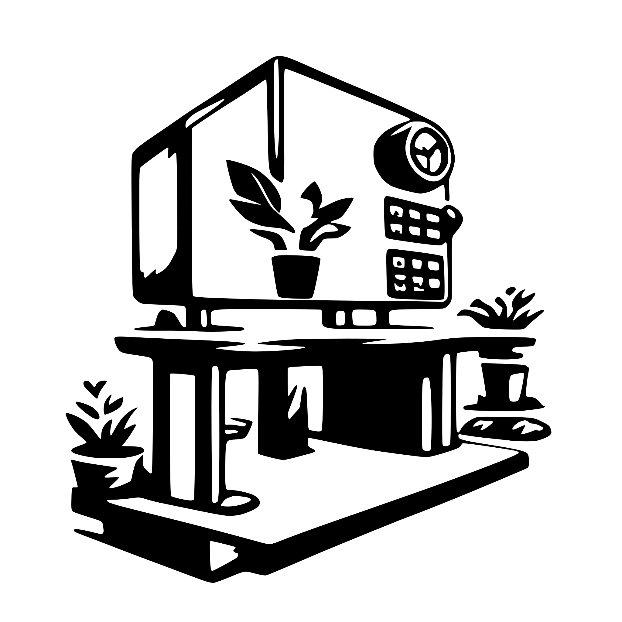 AI-generated SVG of a website development