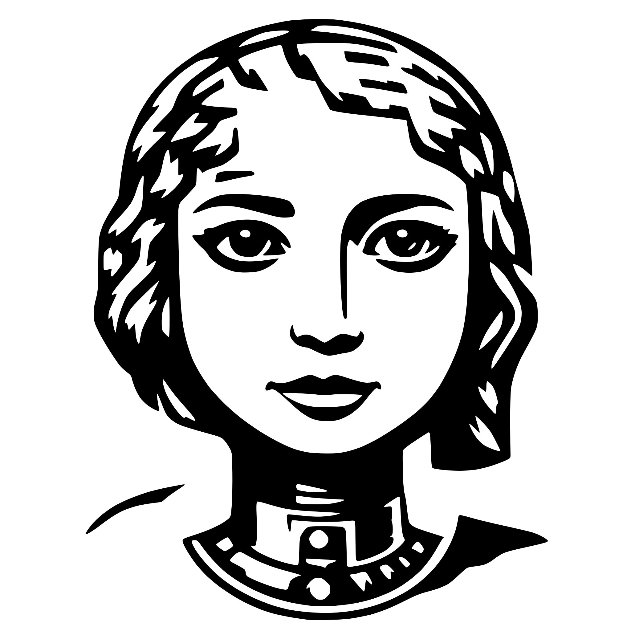 AI-generated SVG of a AI with 200 IQ