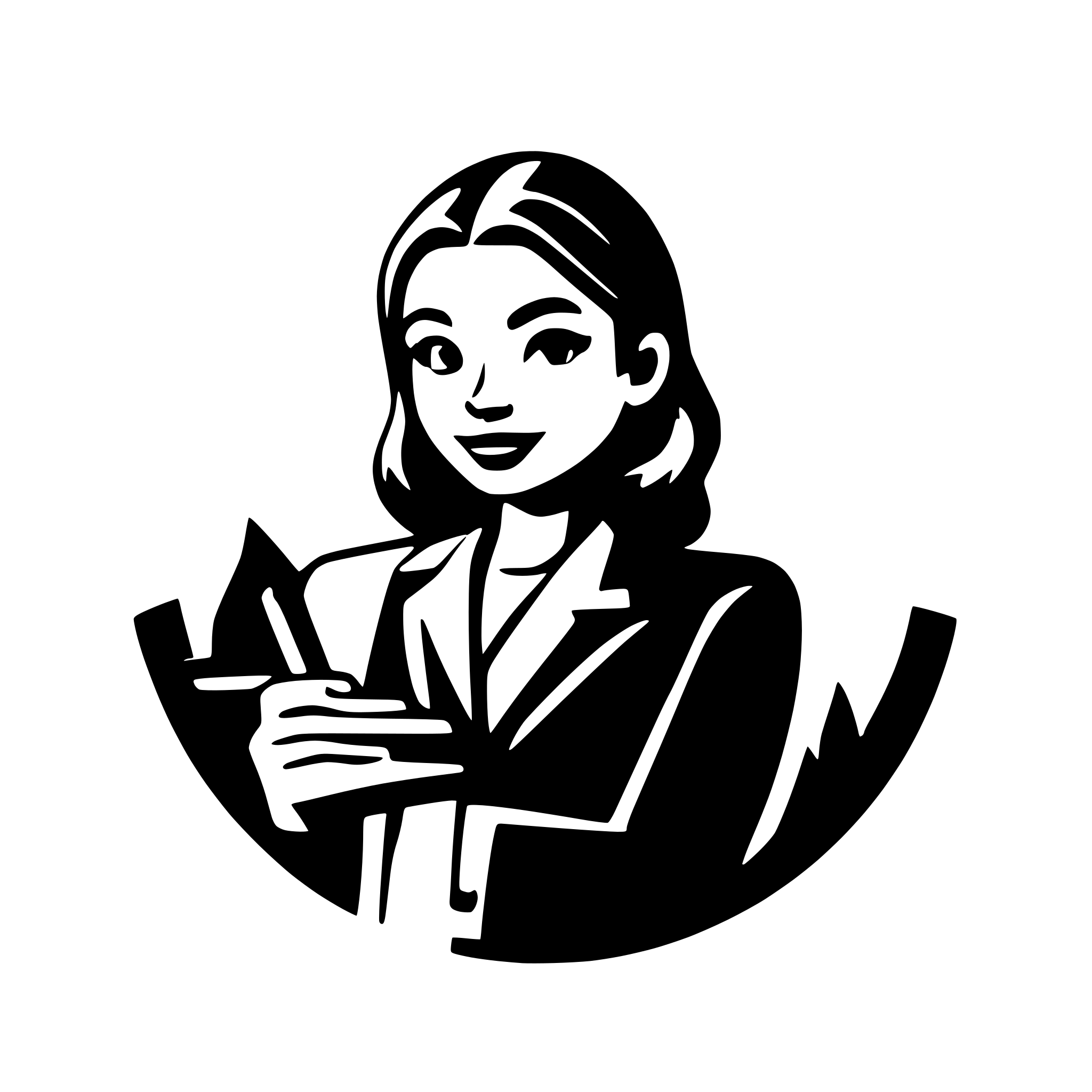 AI-generated SVG of '"Dream Career job" logo. Keep it professional. Don't change the text.'