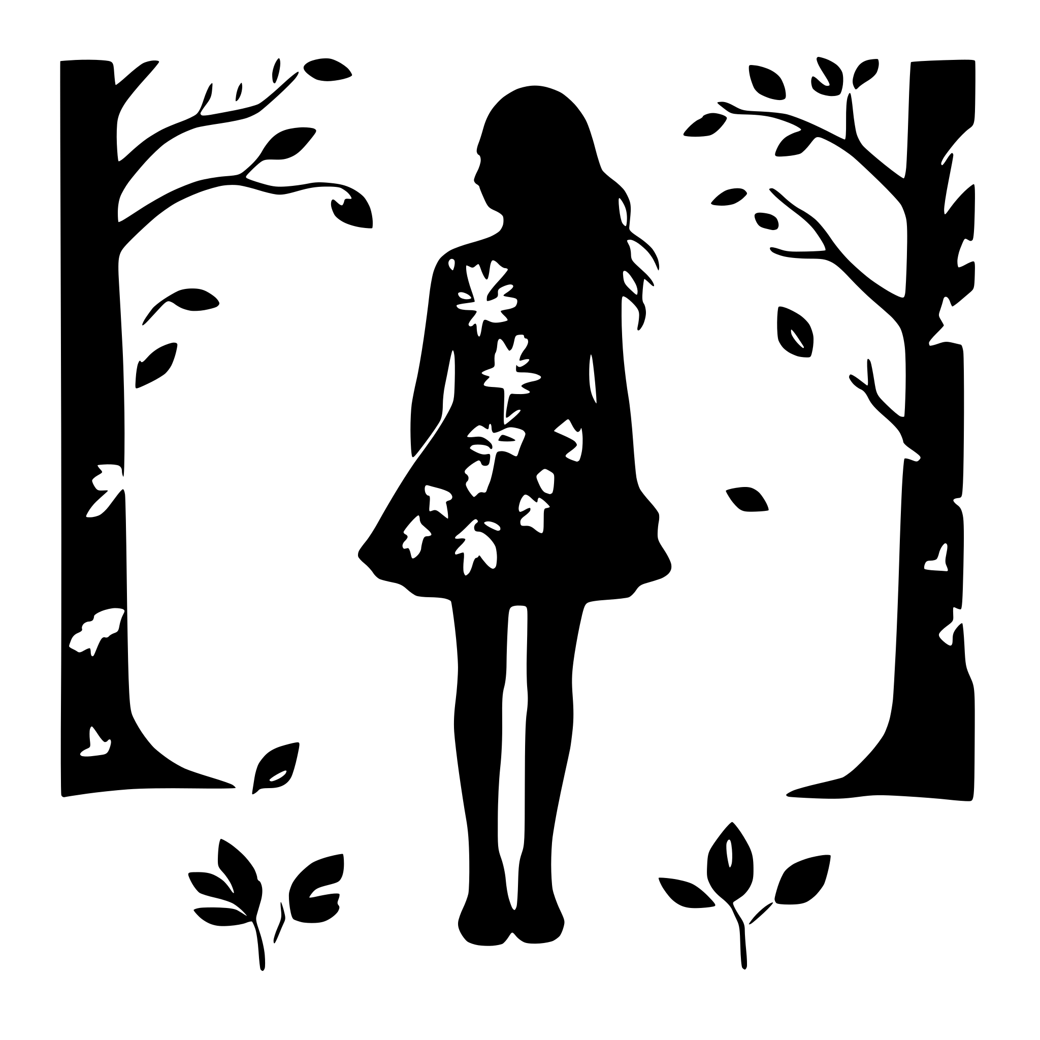 AI-generated SVG of a Autum