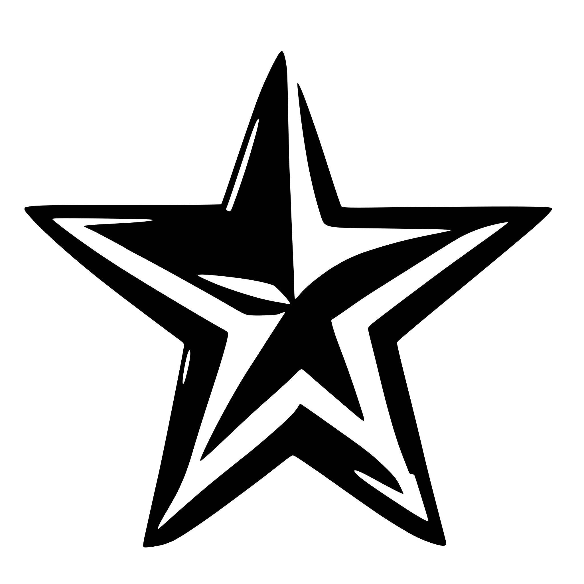 AI-generated SVG of a star