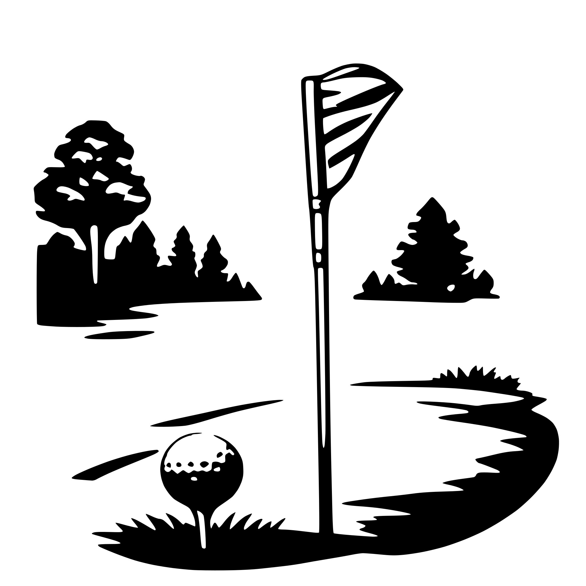 AI-generated SVG of 'golf club'