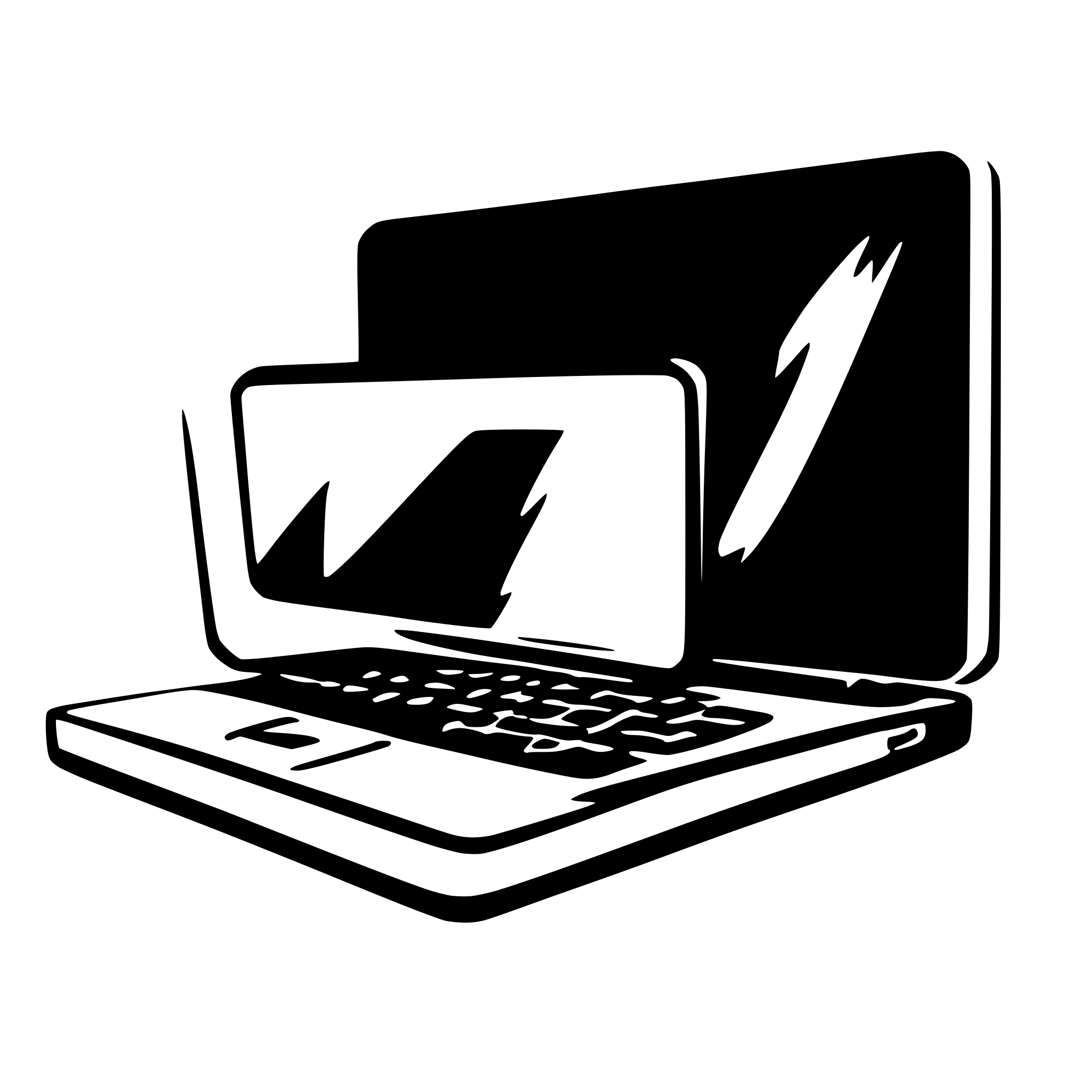 AI-generated SVG of a laptop