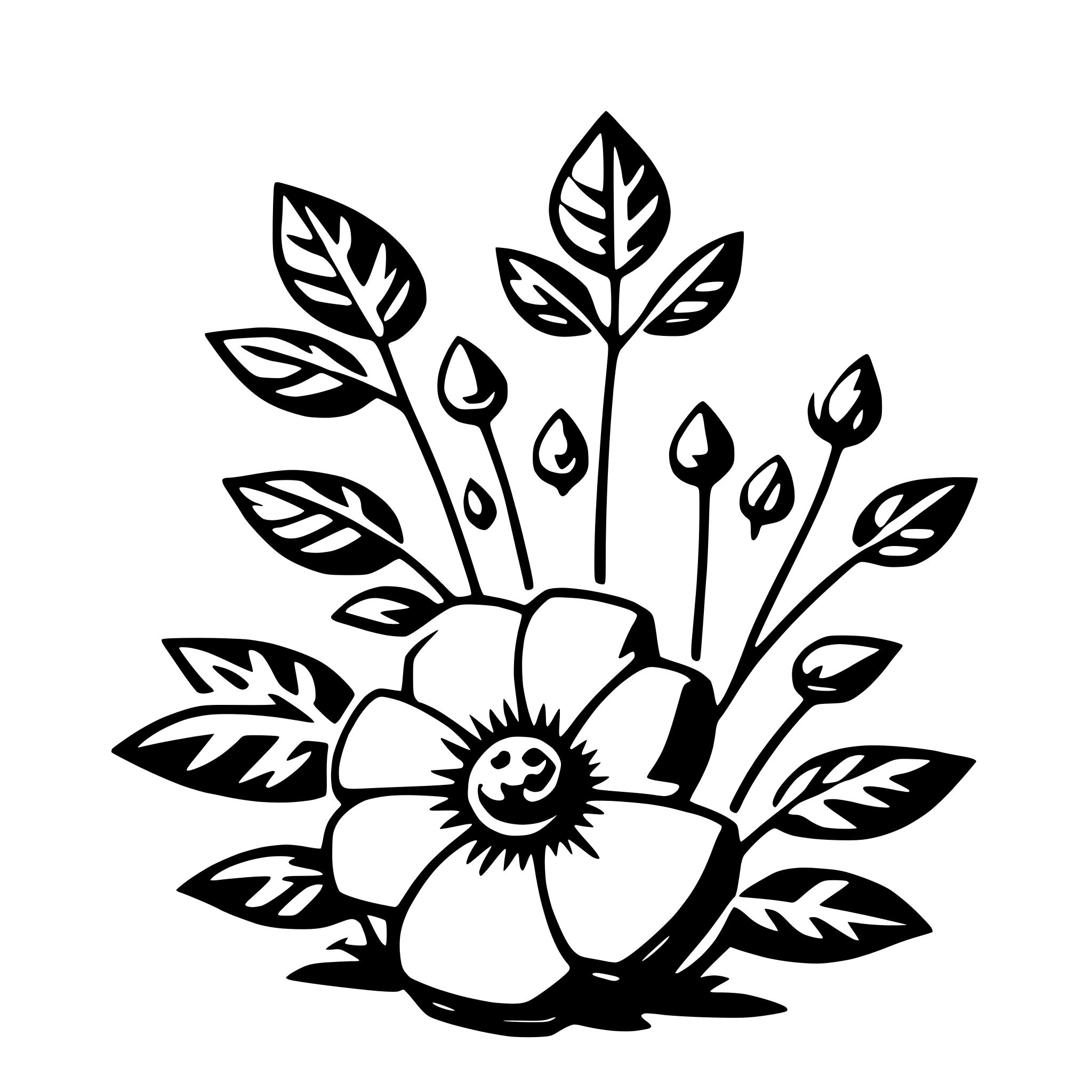 AI-generated SVG of a collage