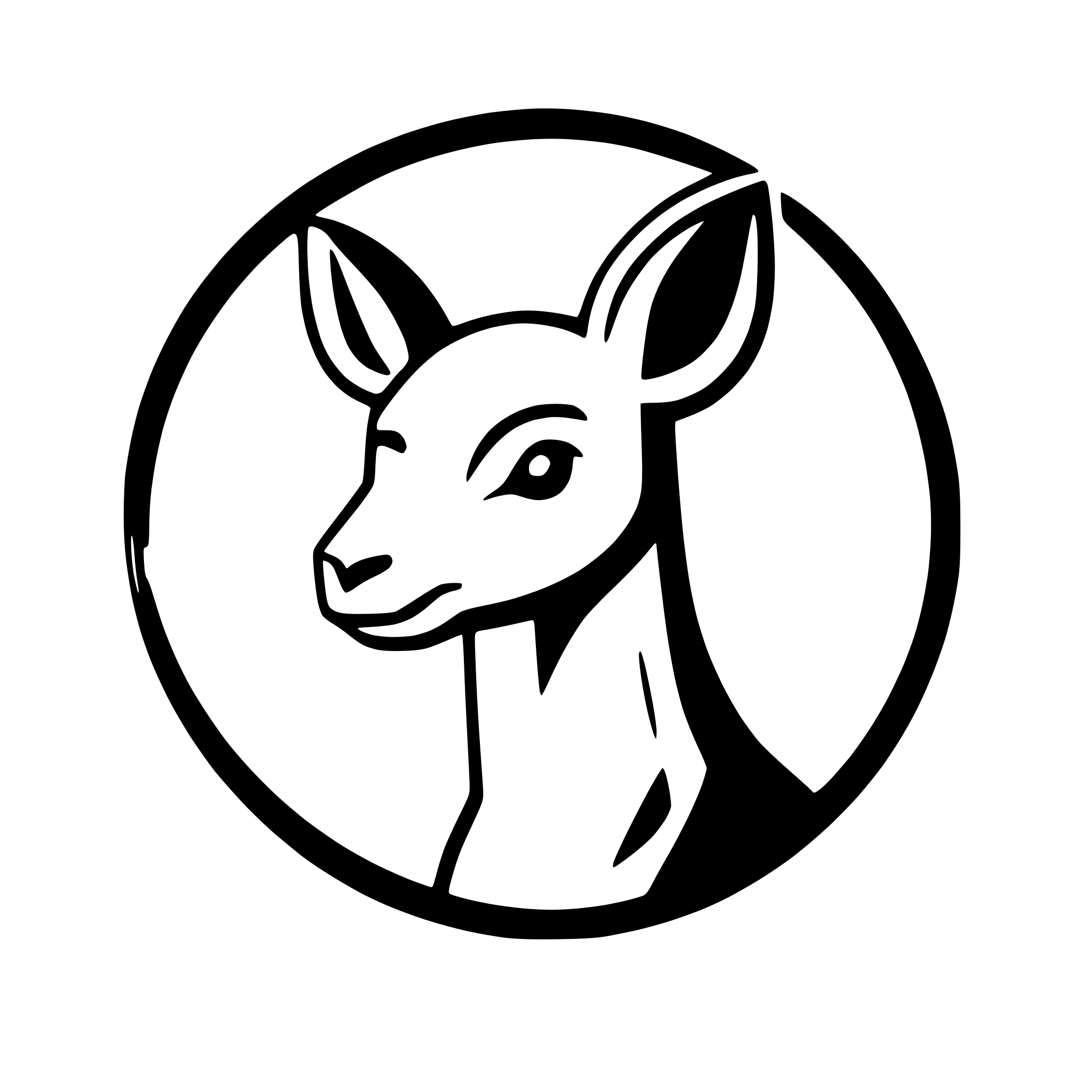 AI-generated SVG of a Kangaroo with joey