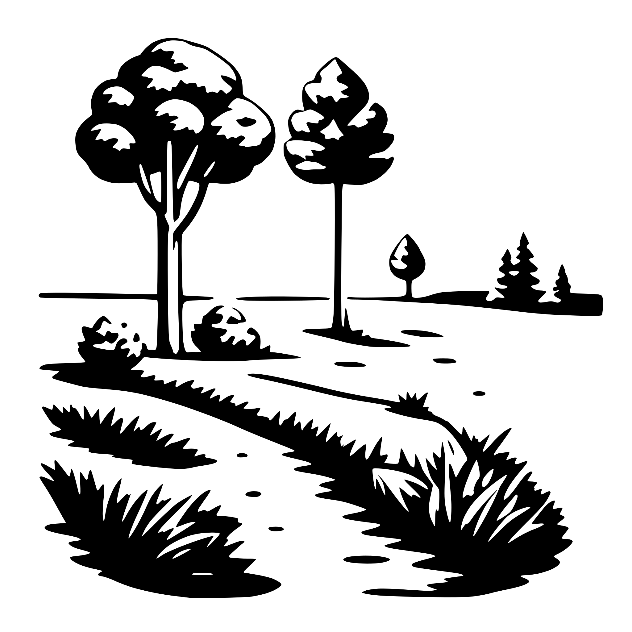 AI-generated SVG of a nature sounds
