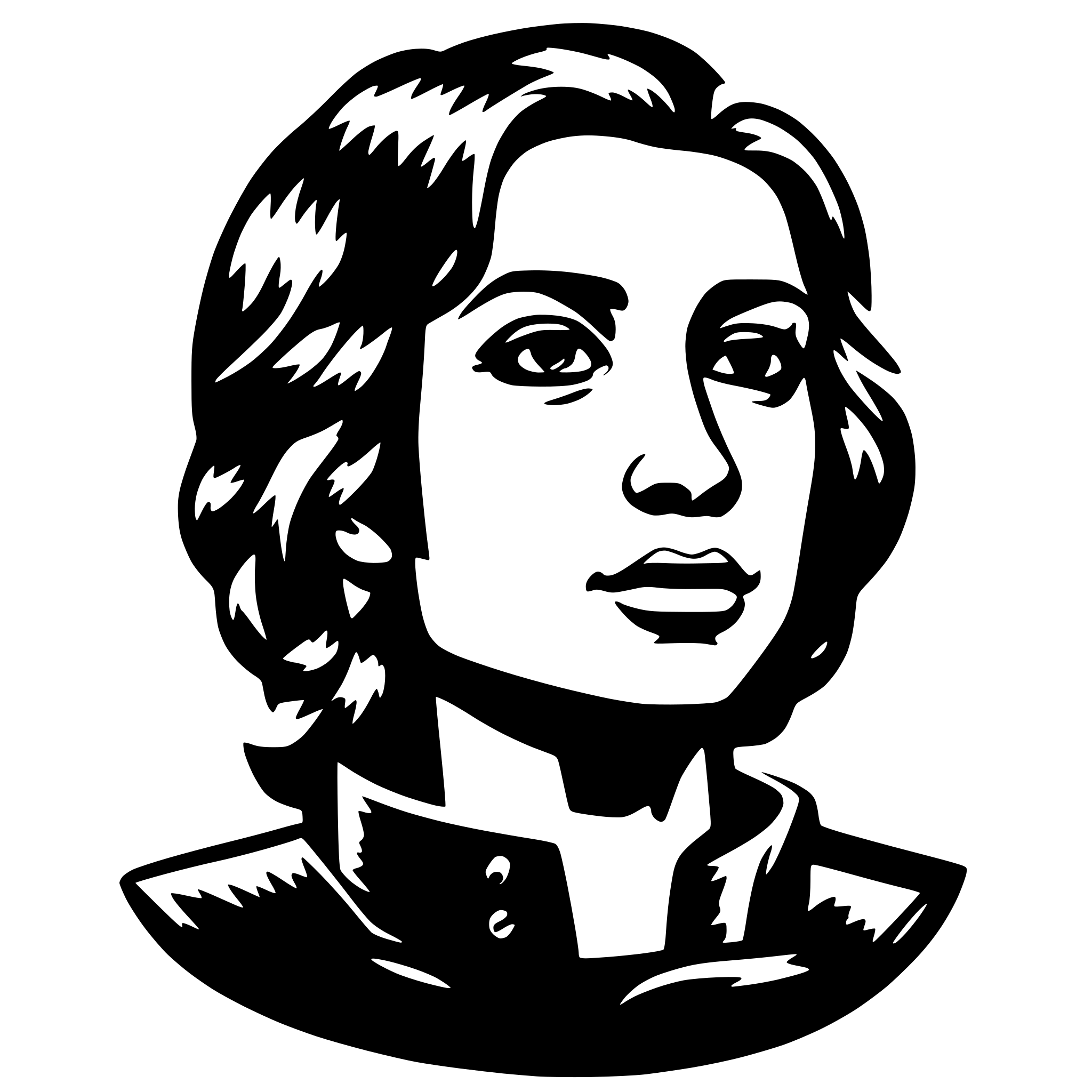 AI-generated SVG of 'DeepLearn text'