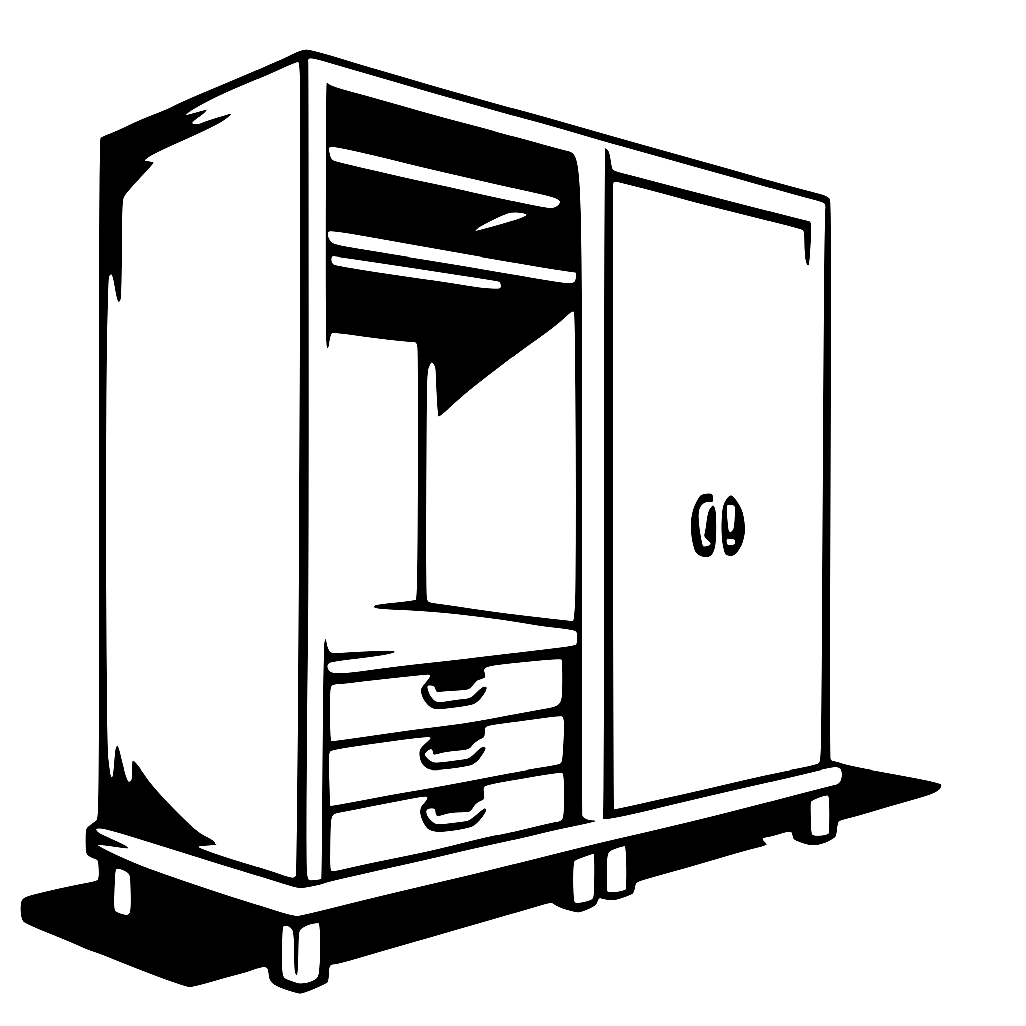 AI-generated SVG of a wardrobe