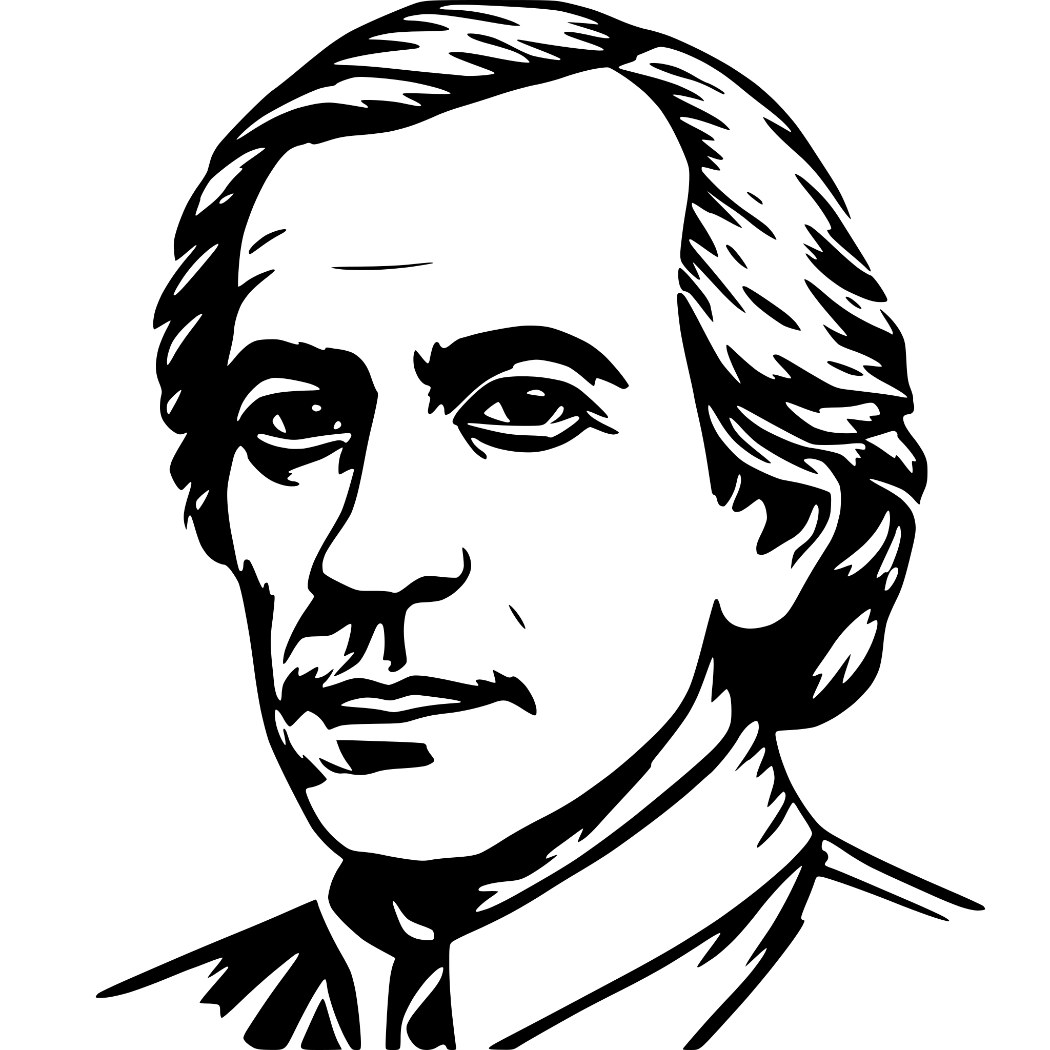 AI-generated SVG of 'jára cimrman sketch'