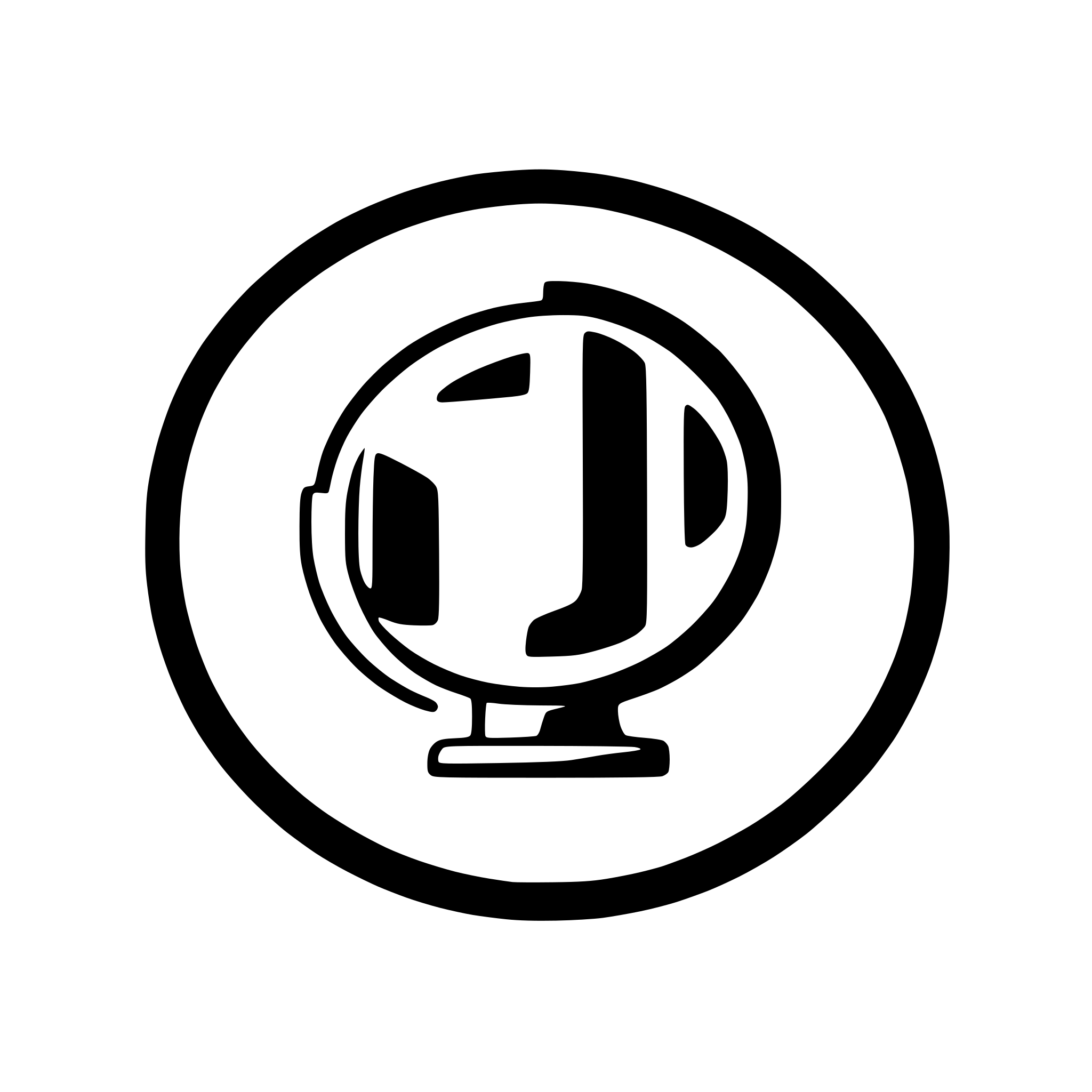 AI-generated SVG of 'minimalistic icon for an ai model. theme is tech'