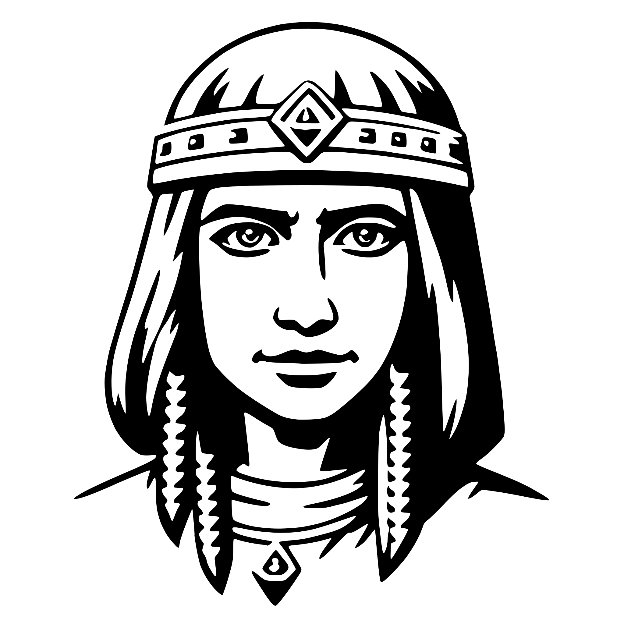 AI-generated SVG of 'enki'