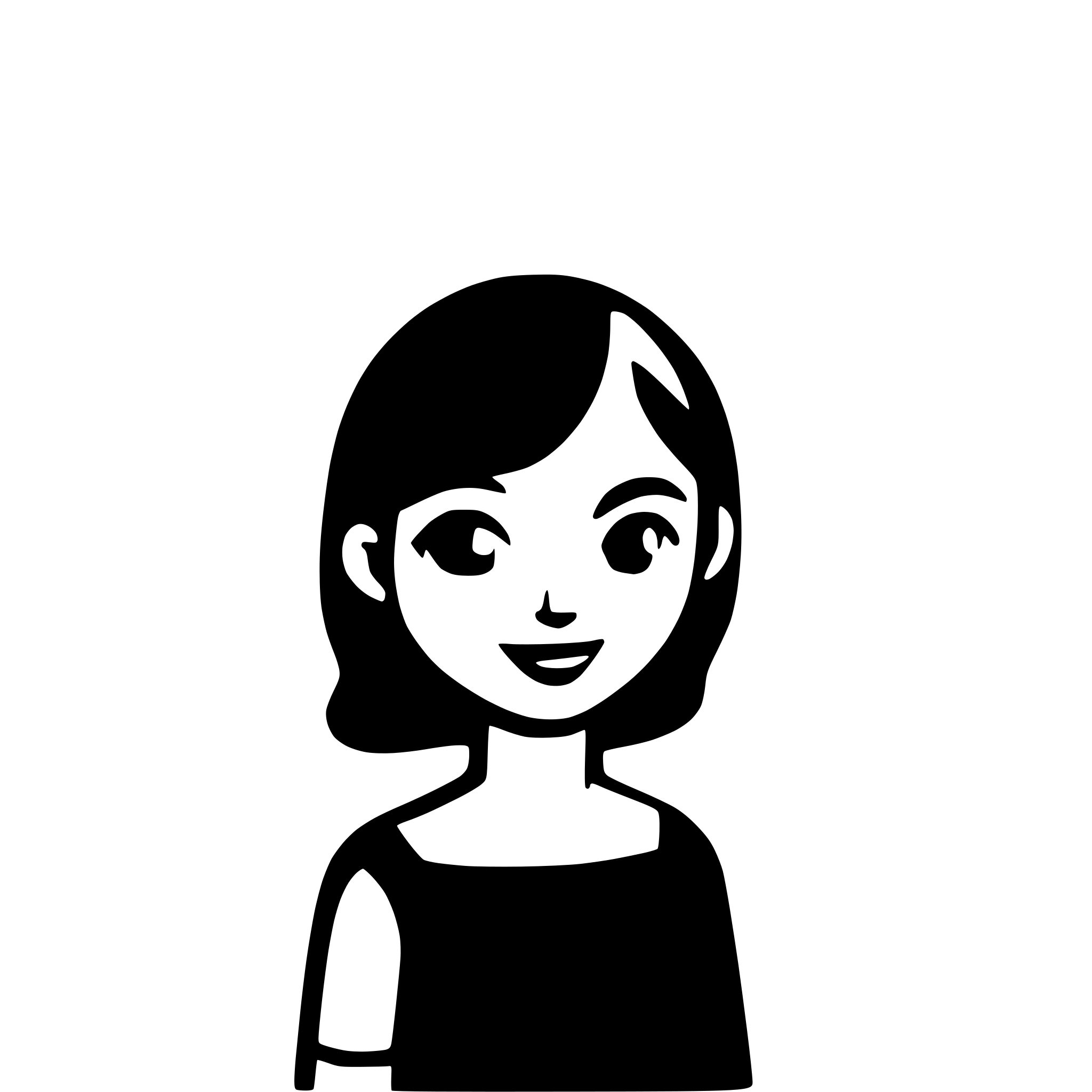 AI-generated SVG of a simple profile icon