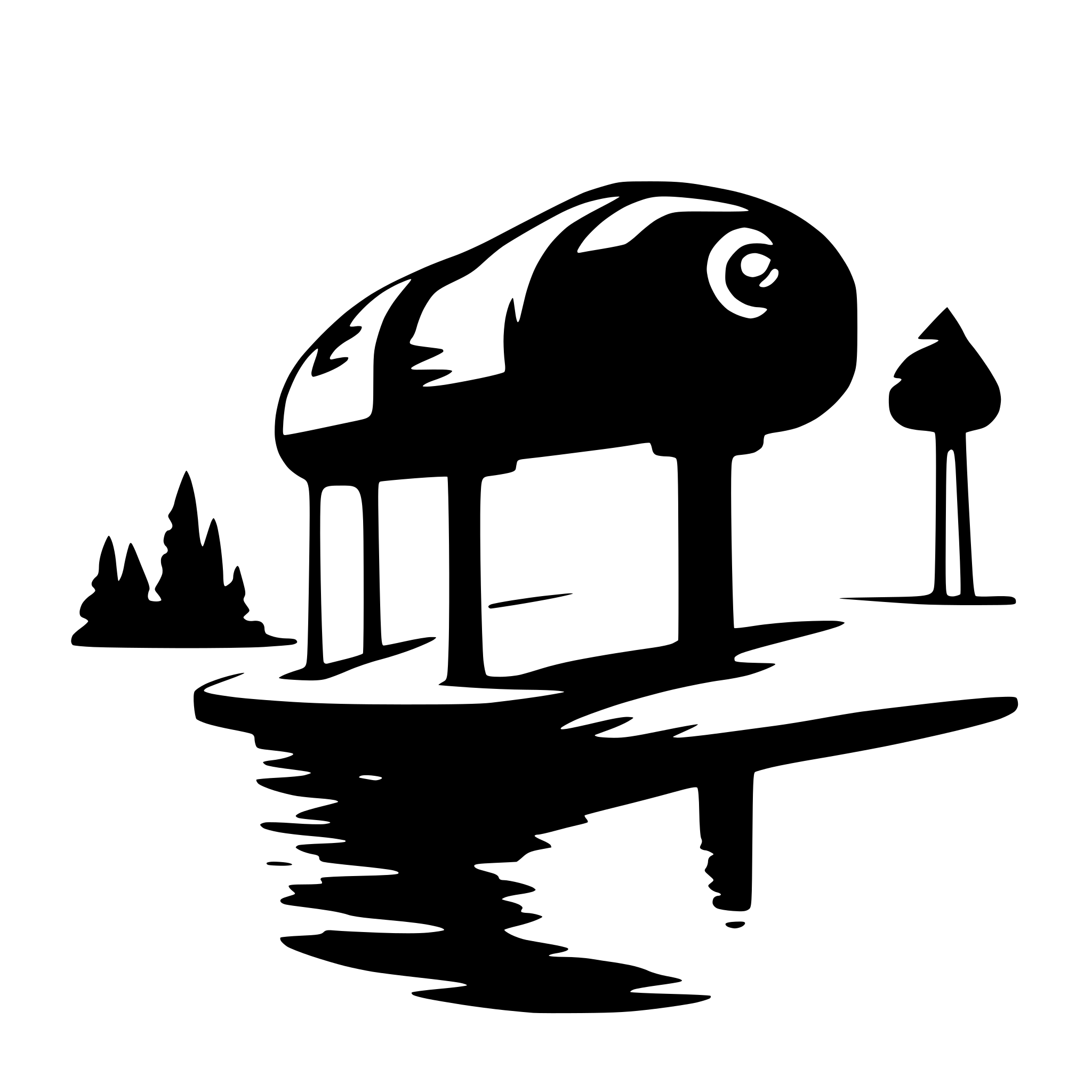 AI-generated SVG of 'a boad sideview'