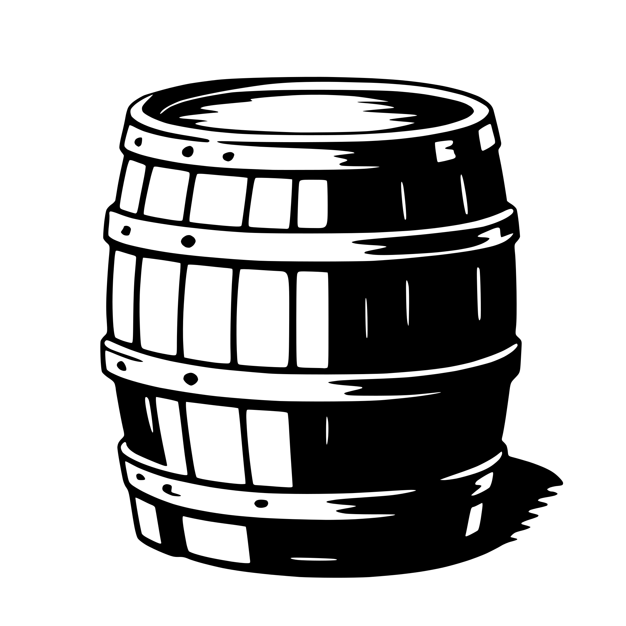 AI-generated SVG of 'barrel'