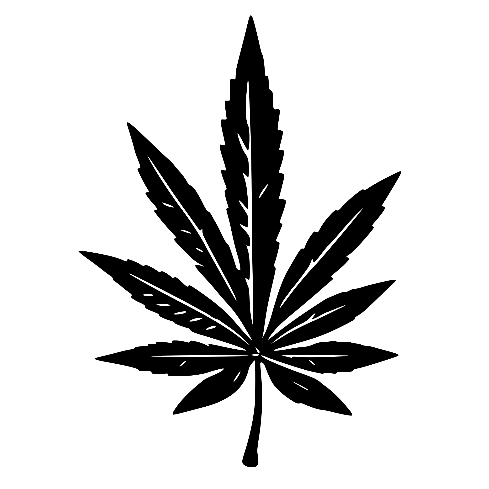 AI-generated SVG of a Cannabis Anchor medical