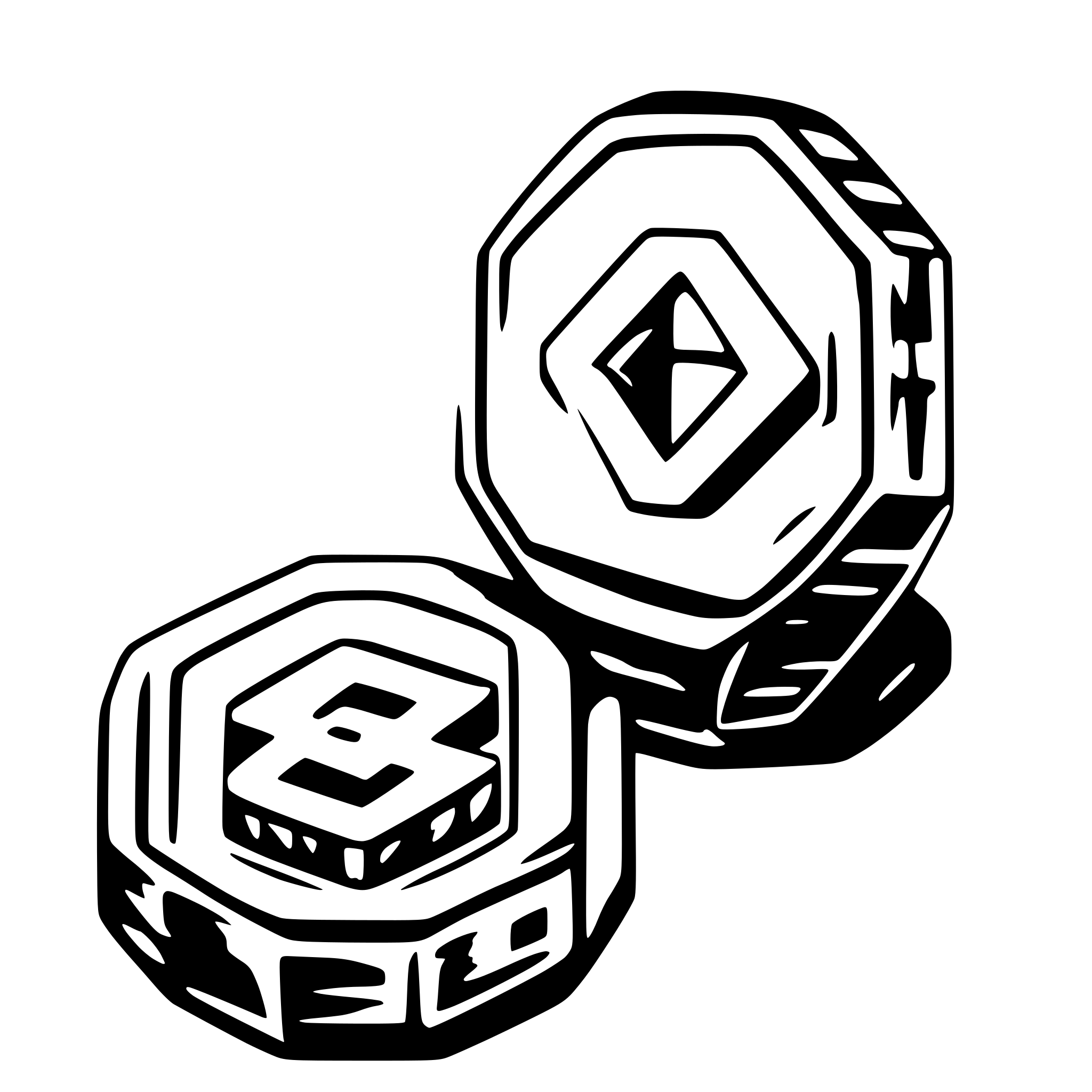AI-generated SVG of 'gold blockchain coin issue'