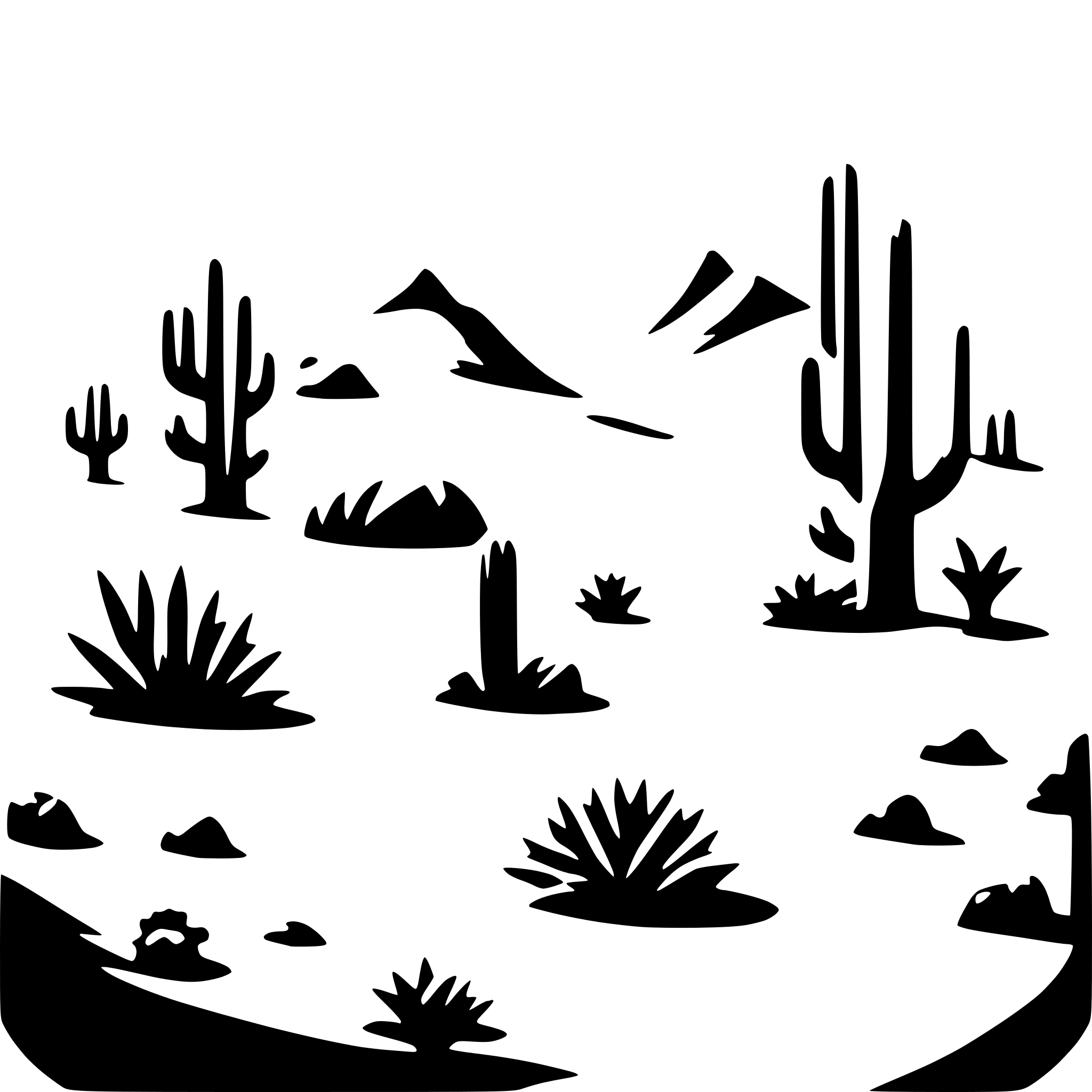 AI-generated SVG of 'desert ecosystem'