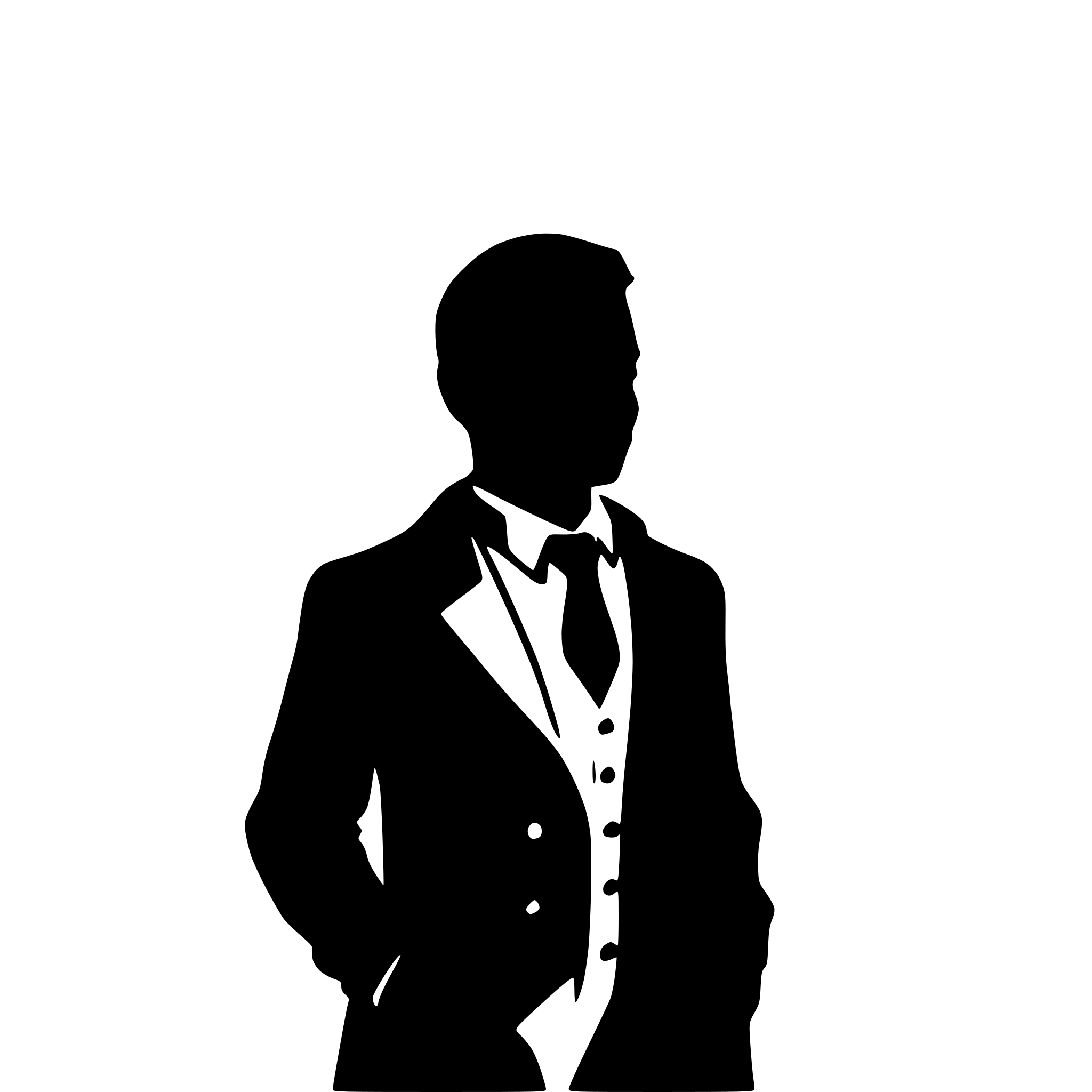 AI-generated SVG of 'gentleman'