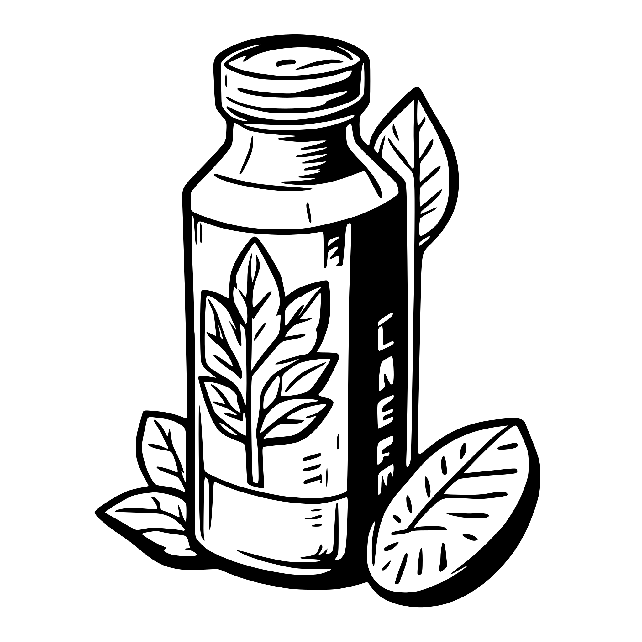 AI-generated SVG of a western etched rectangular logotype for Anders' Pickles