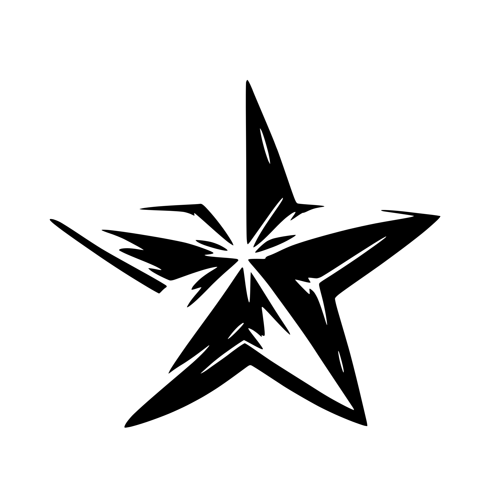 AI-generated SVG of 'a sparkling star'