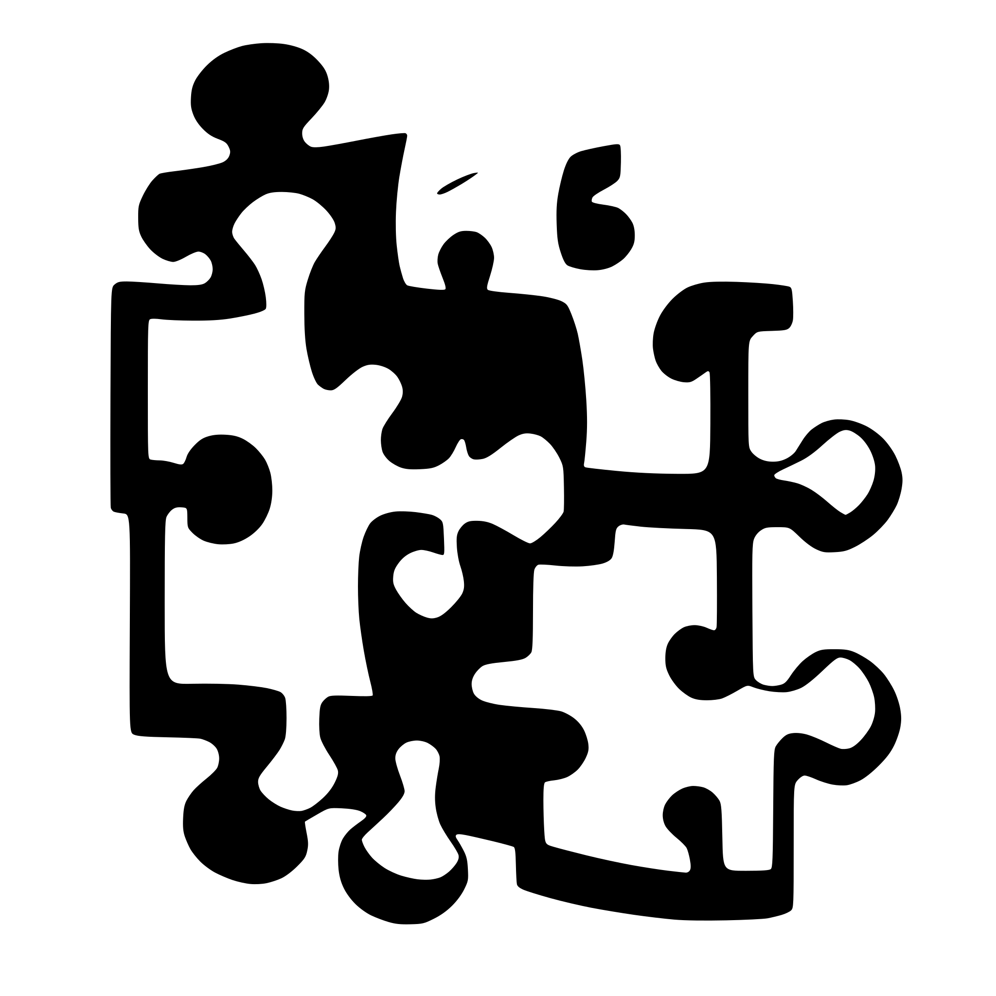 AI-generated SVG of a puzzle piece