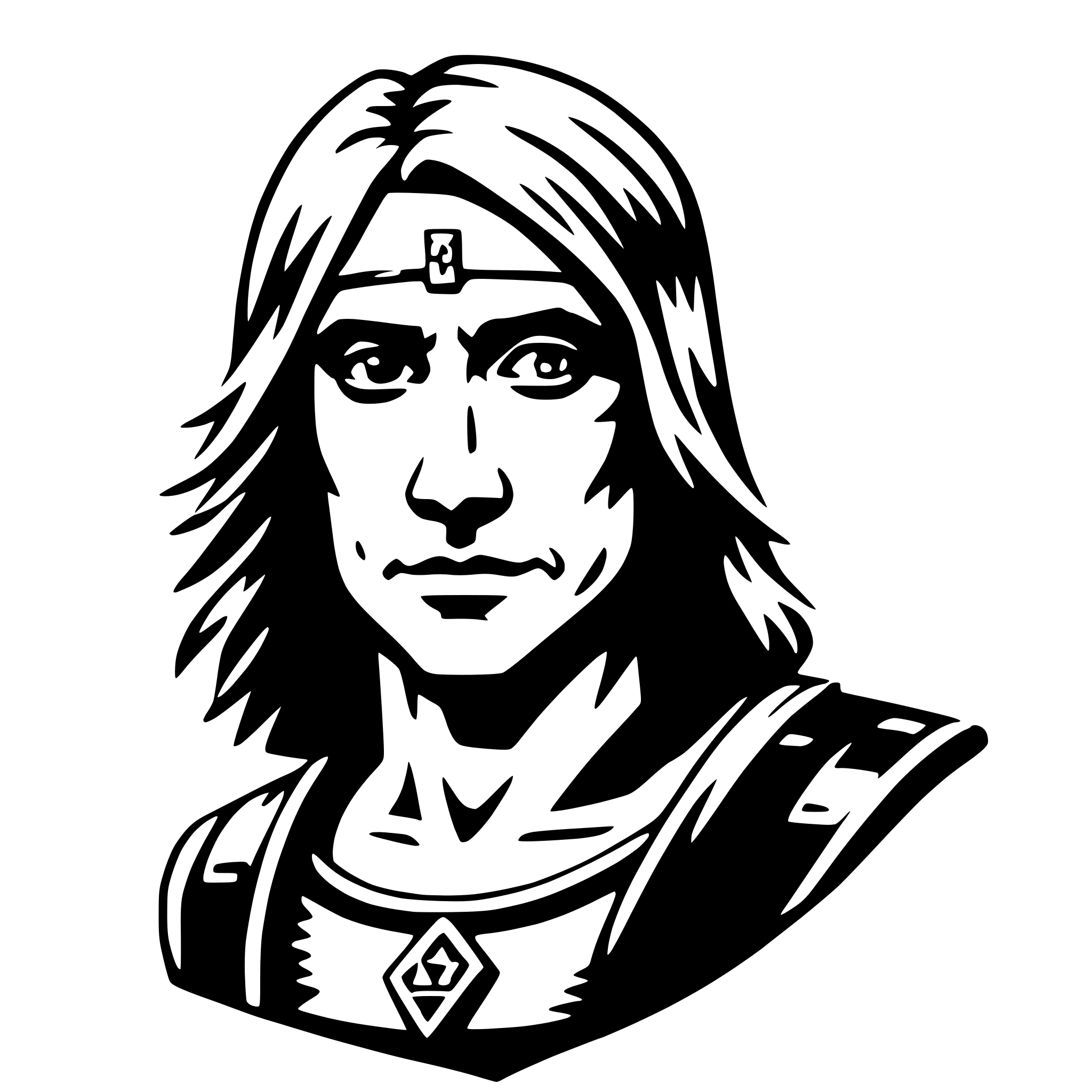 AI-generated SVG of 'tyr'