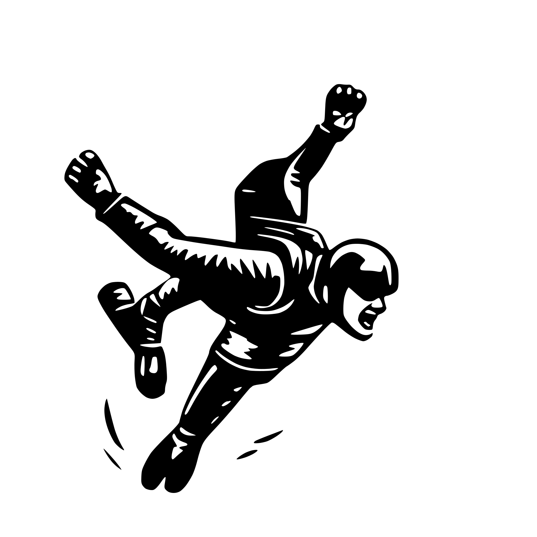 AI-generated SVG of 'generate skydiver'