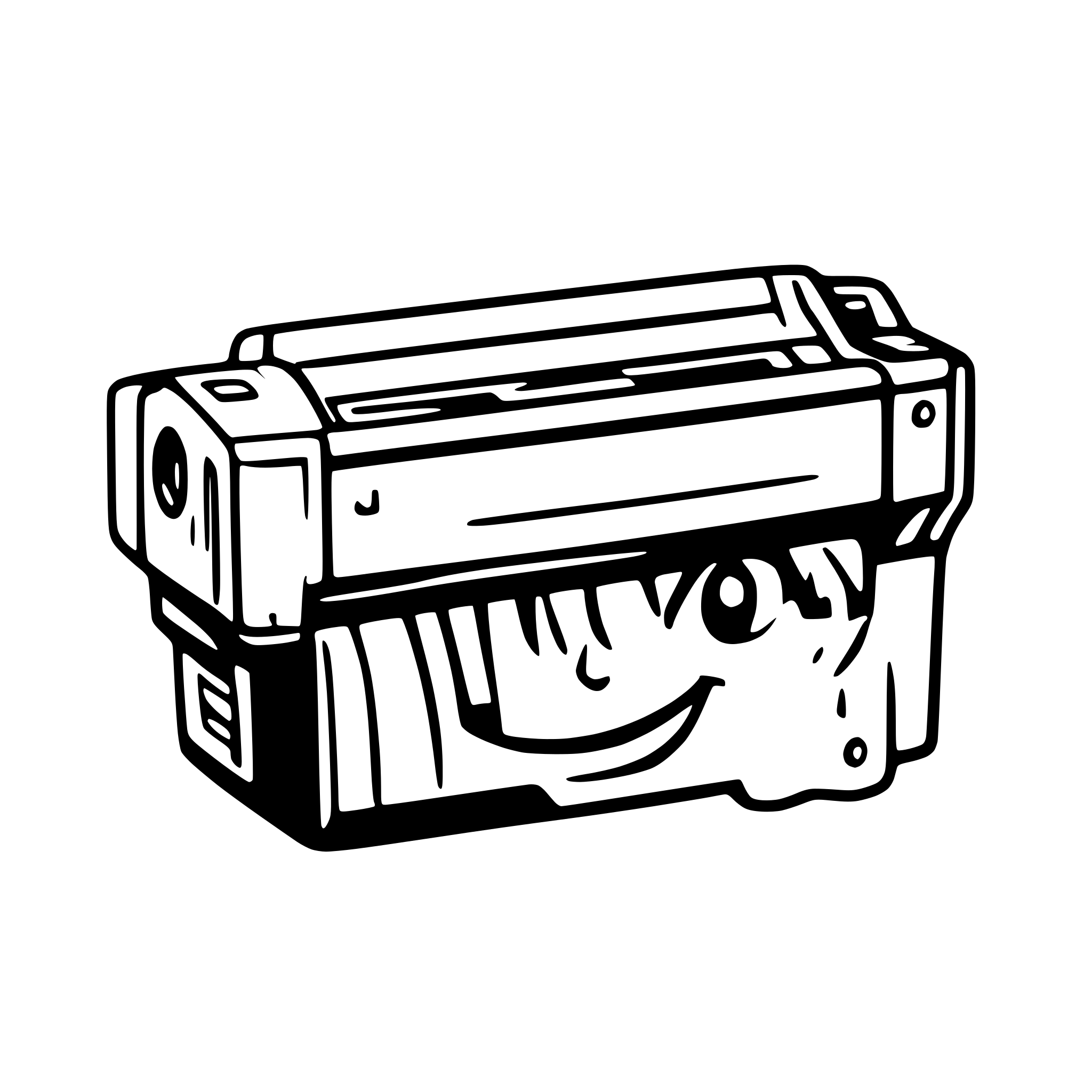 AI-generated SVG of a printer ink cartridge