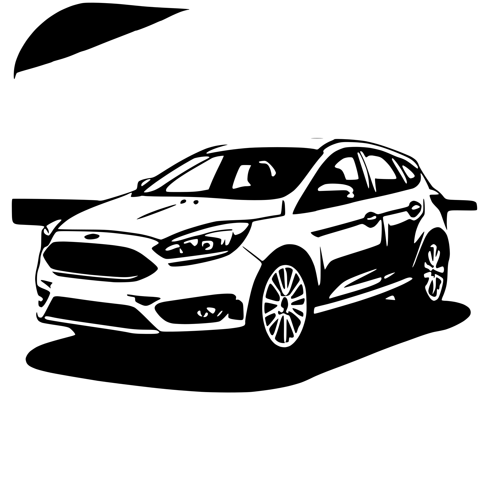 AI-generated SVG of 'Ford Focus MK4'
