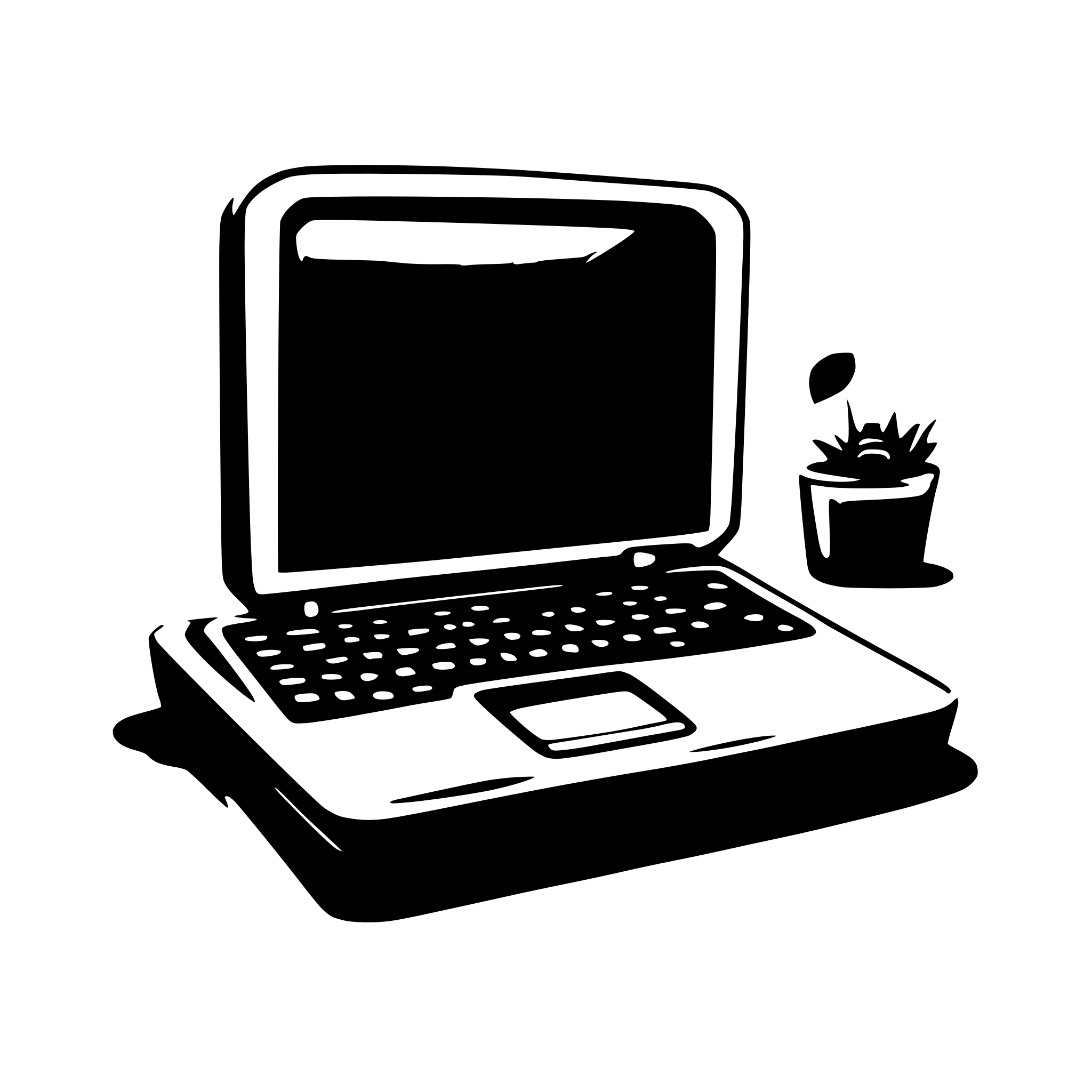 AI-generated SVG of 'labtop'