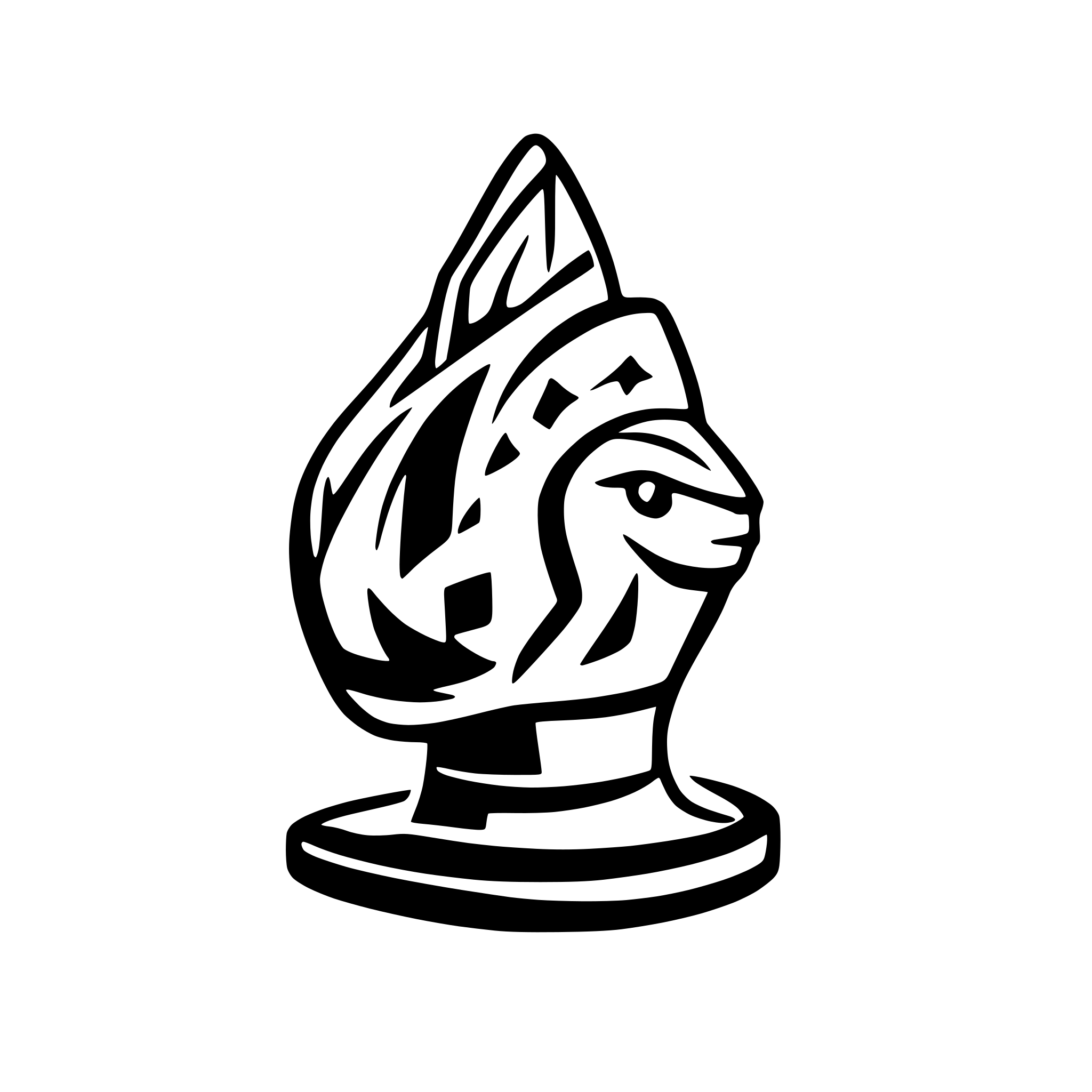 AI-generated SVG of a Stockfish chess engine swimming on the Internet