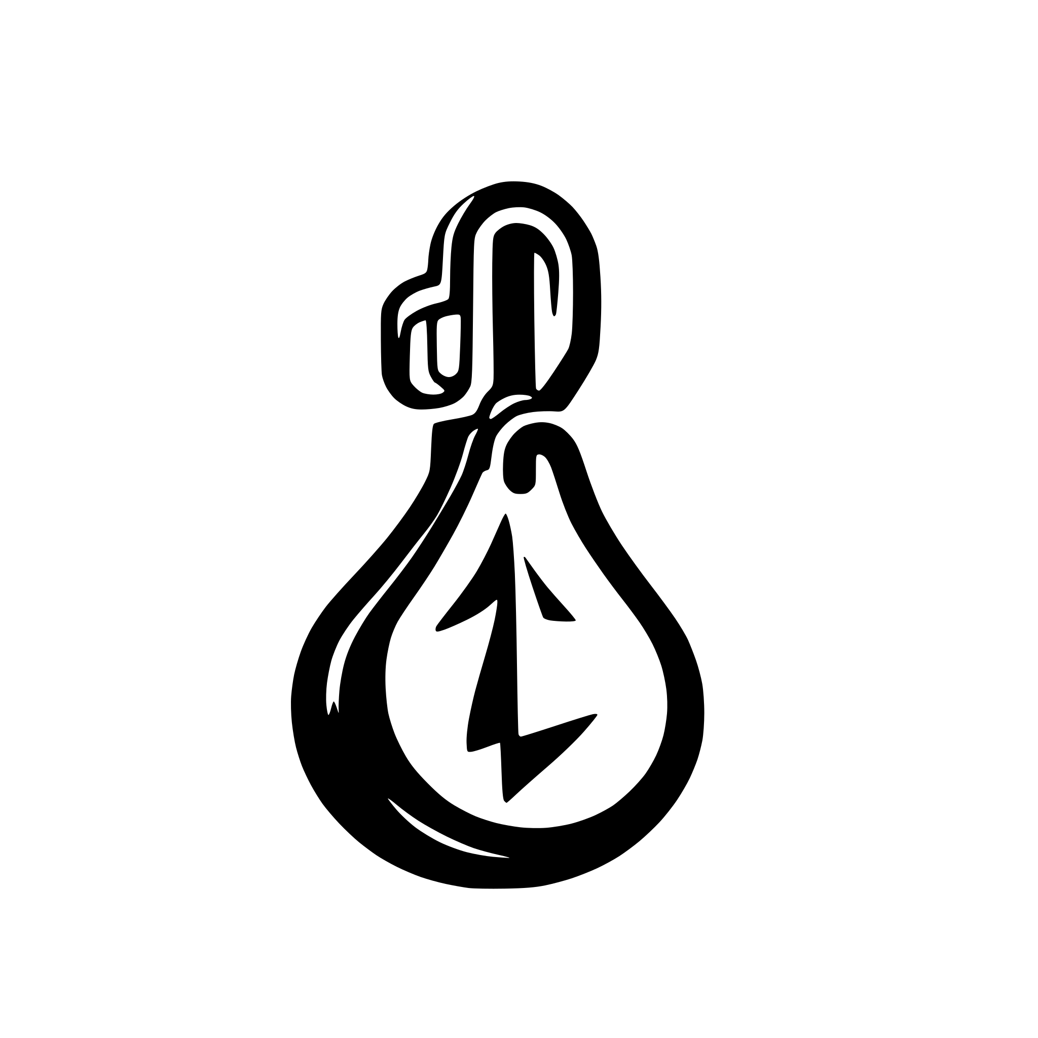 AI-generated SVG of a minimalist icon hook