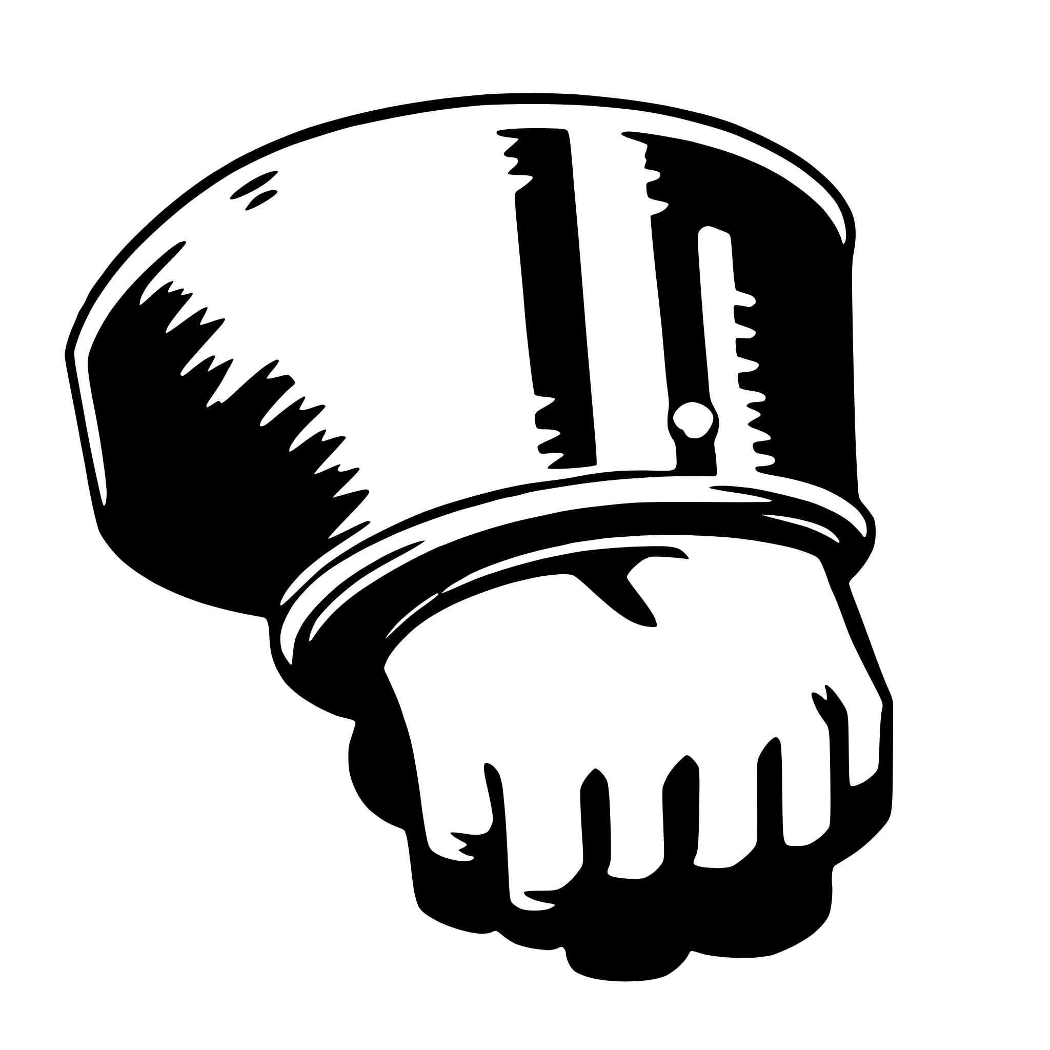 AI-generated SVG of 'wristband'
