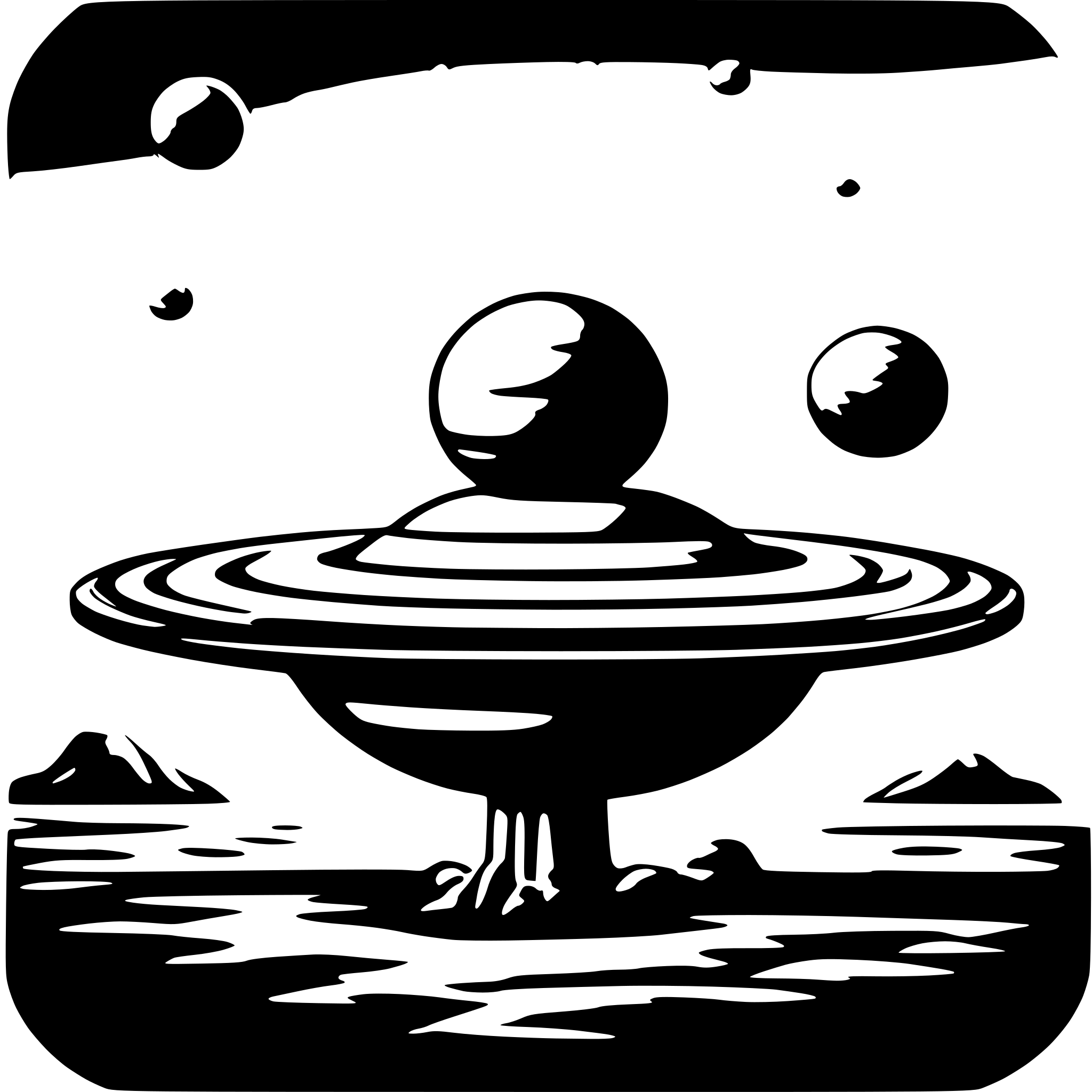 AI-generated SVG of 'saturn'