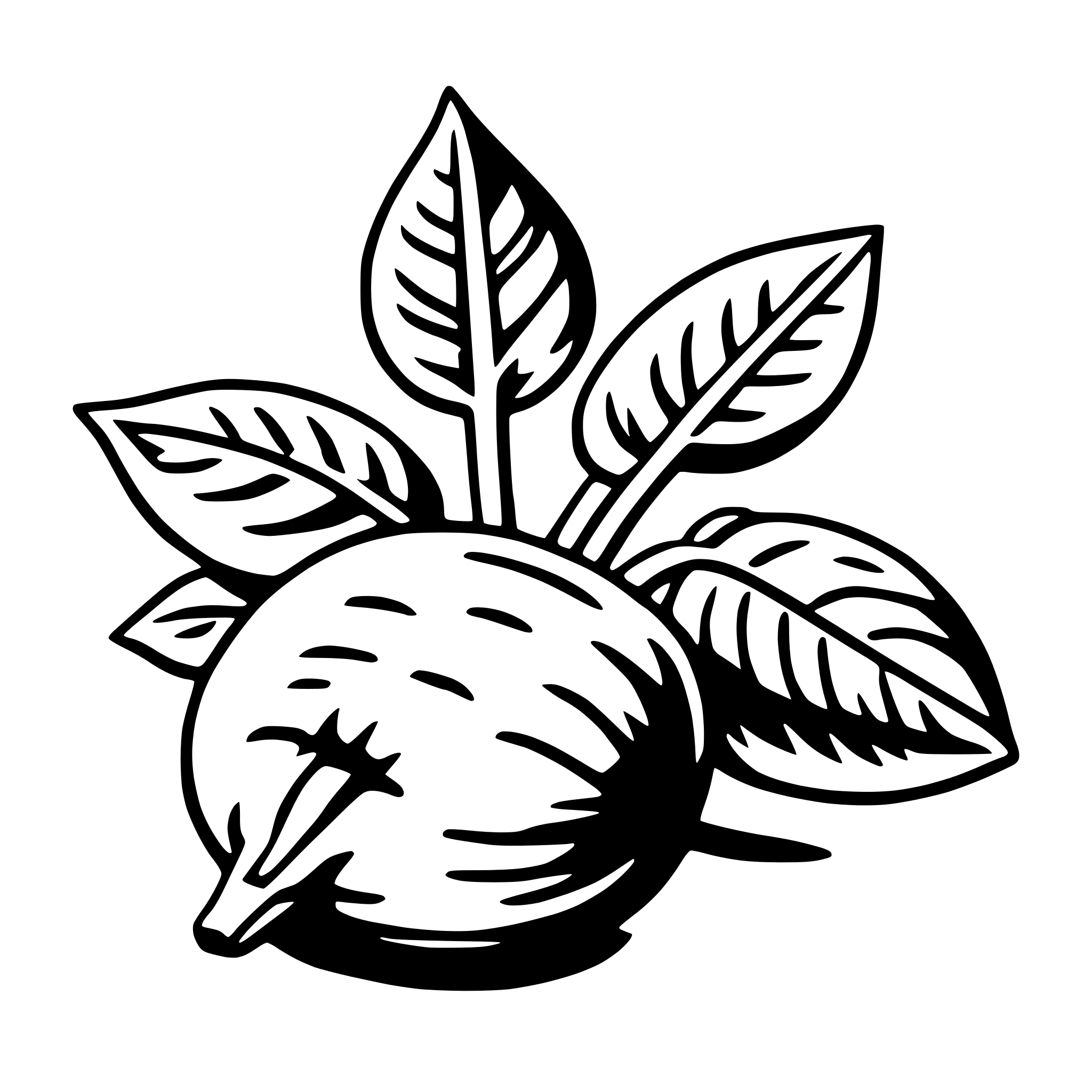 AI-generated SVG of a beet