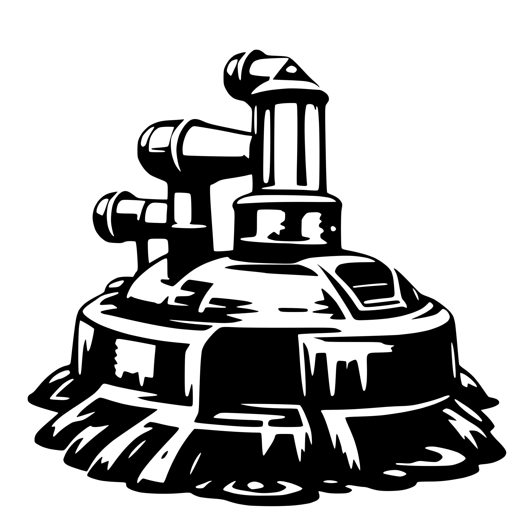 AI-generated SVG of a SEA MINES