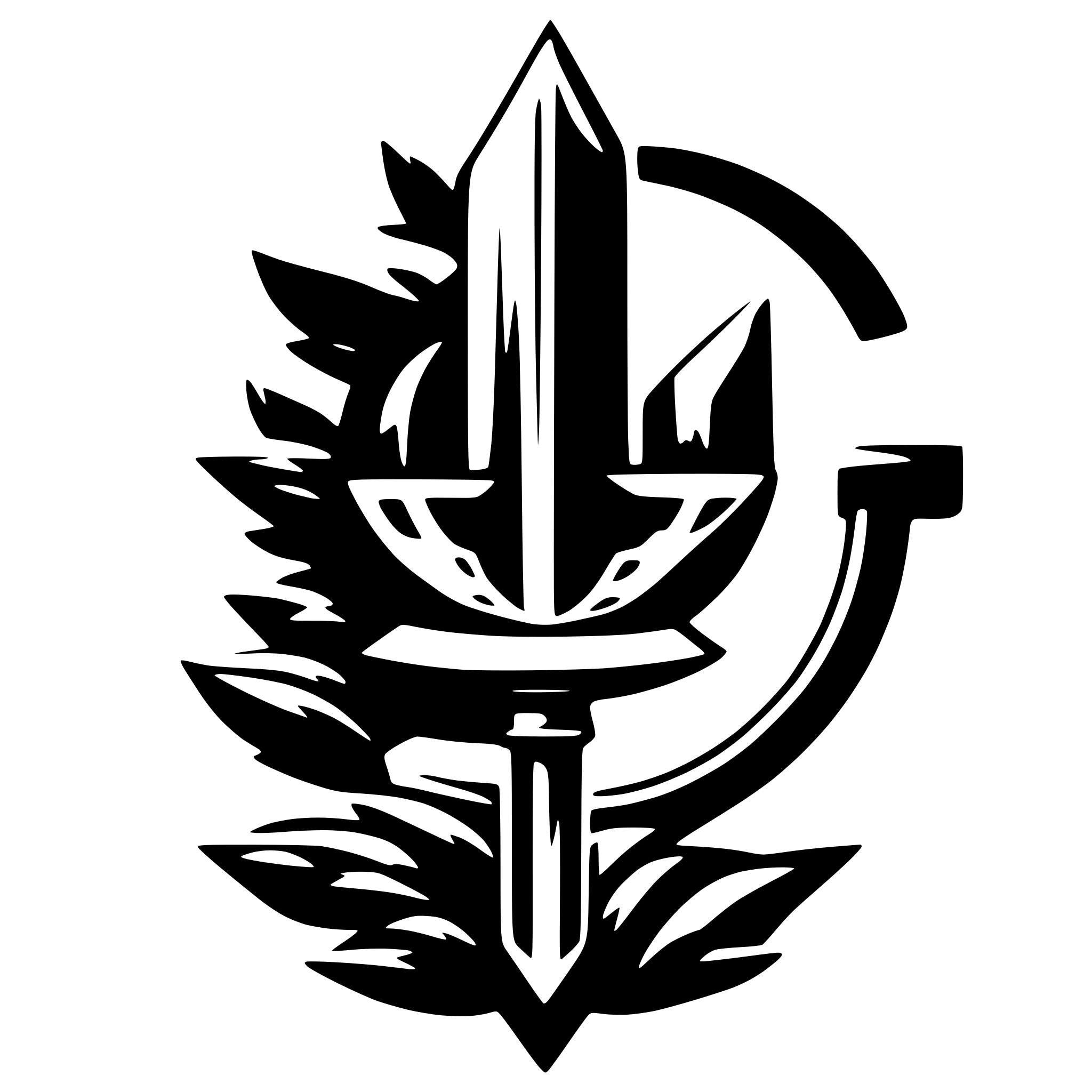 AI-generated SVG of a new world emblem