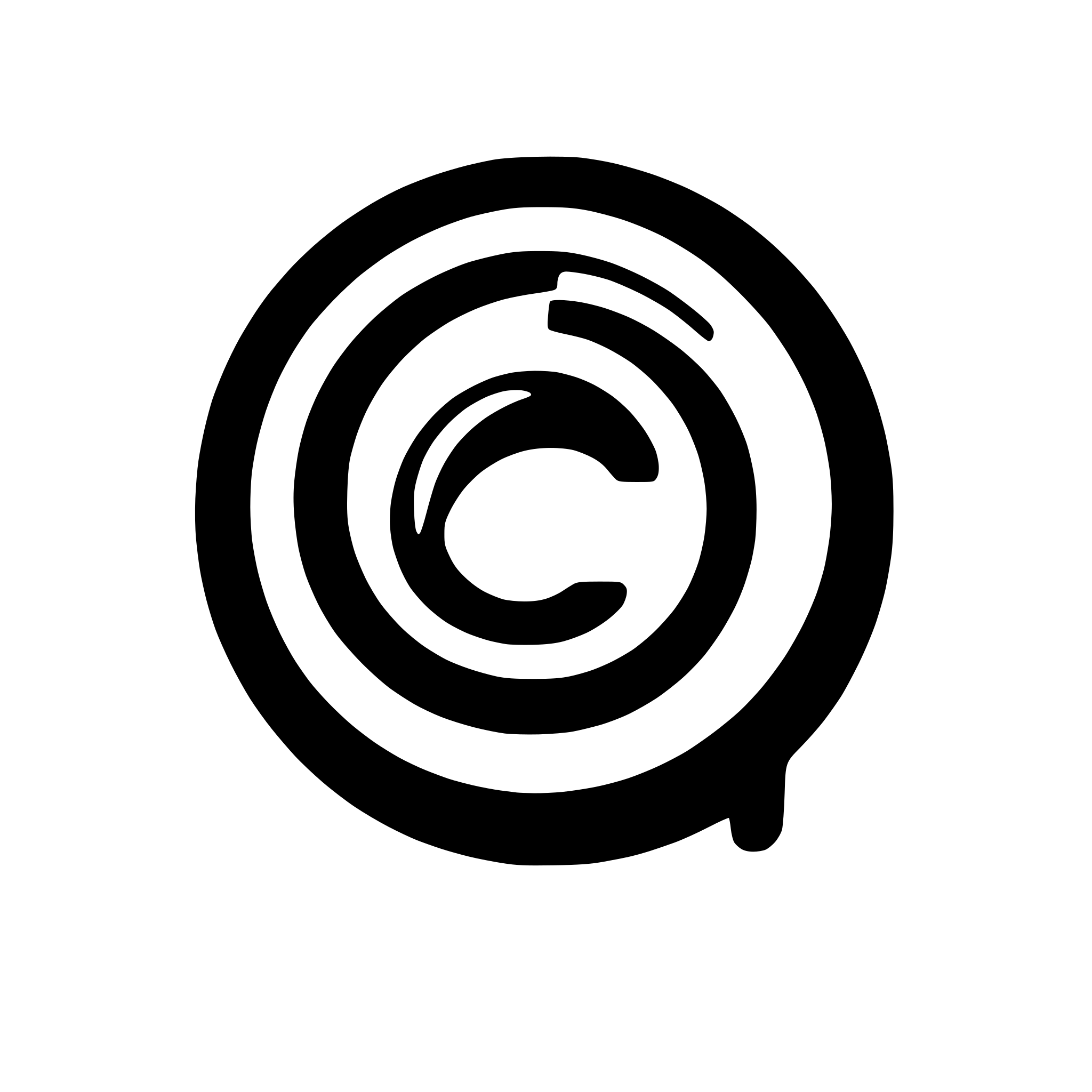 AI-generated SVG of a an android app icon for an app named olympus