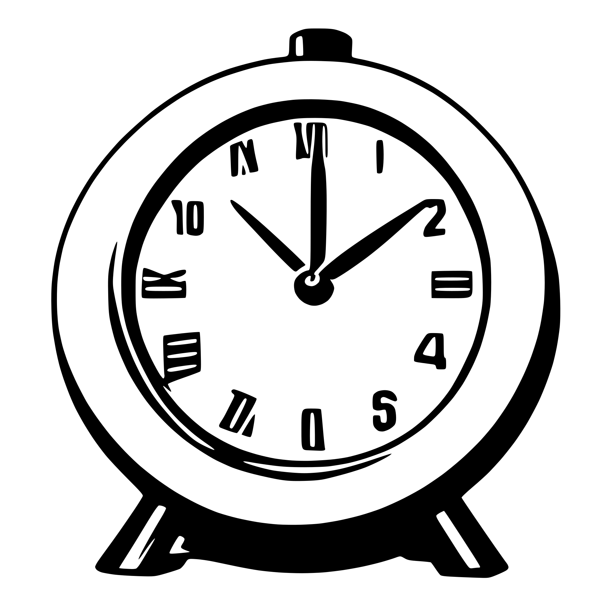 AI-generated SVG of 'Youtube+clock'