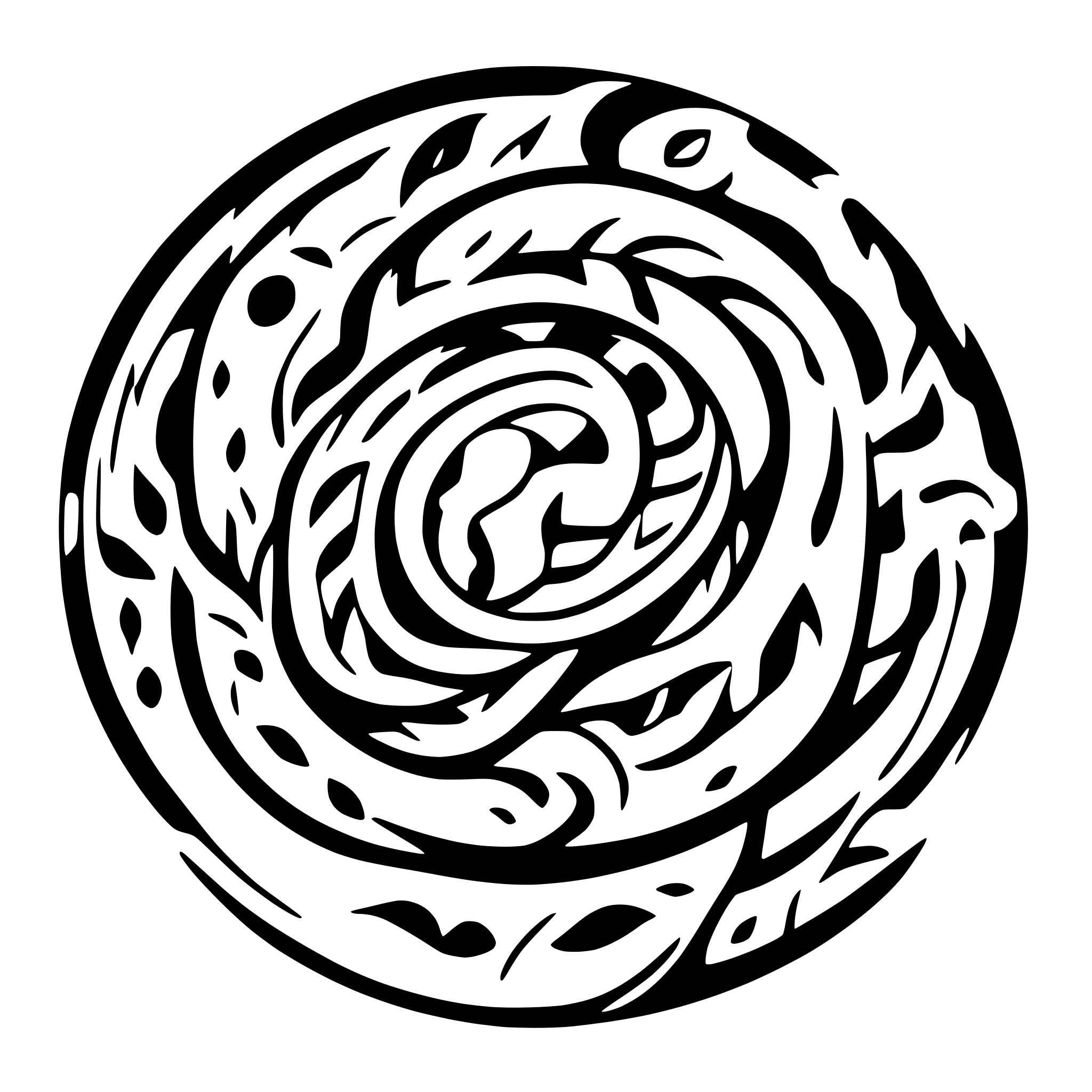 AI-generated SVG of a program backup