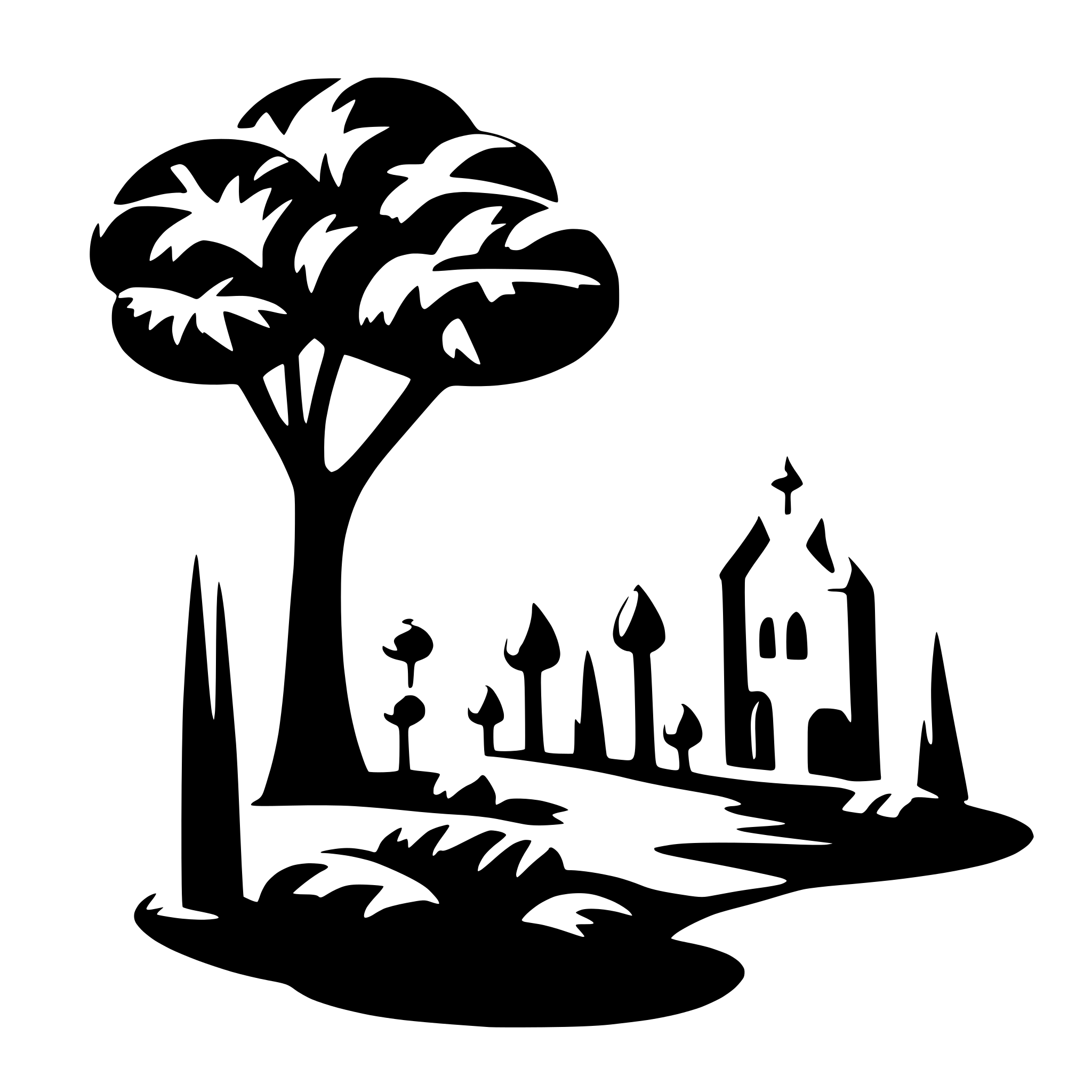 AI-generated SVG of 'جزيئات من رماد الفحم'